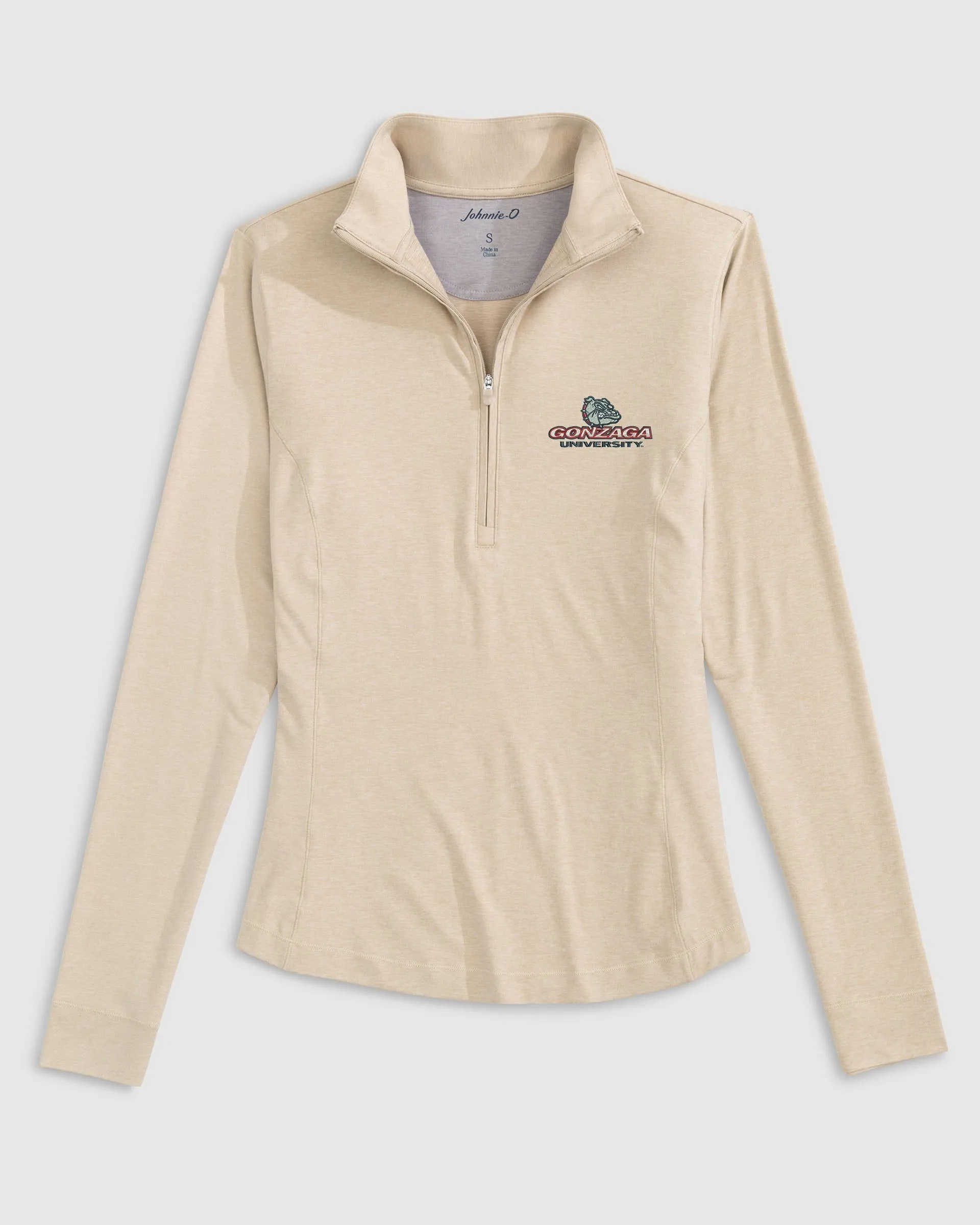 Women's Gonzaga Susie Performance 1/4 Zip - Script Logo sold by Johnnie-O product image thumbnail 4