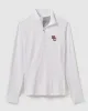 Women's Boston College Susie Performance 1/4 Zip - Heritage Logo sold by Johnnie-O