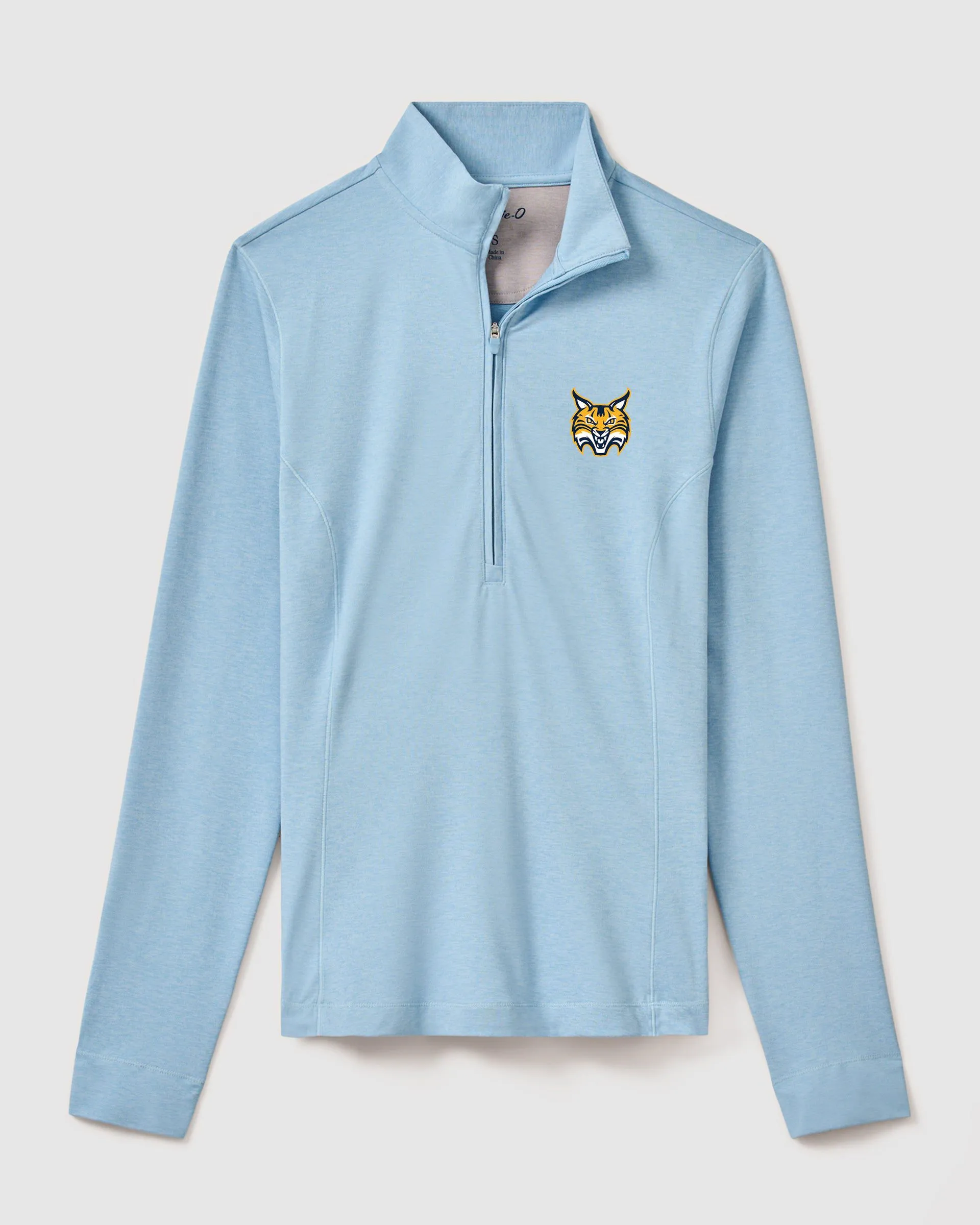 Women's Quinnipiac Susie Performance 1/4 Zip sold by Johnnie-O product image thumbnail 4