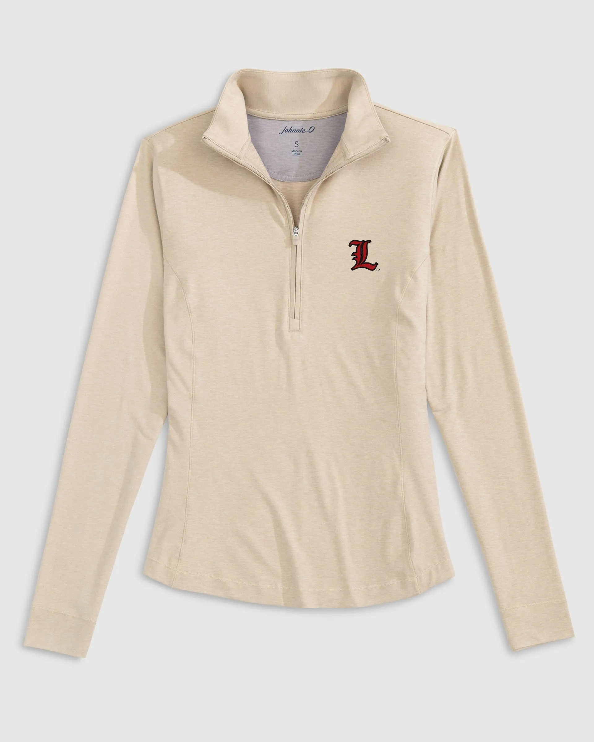 Women's Louisville Susie Performance 1/4 Zip - L Logo sold by Johnnie-O product image thumbnail 3