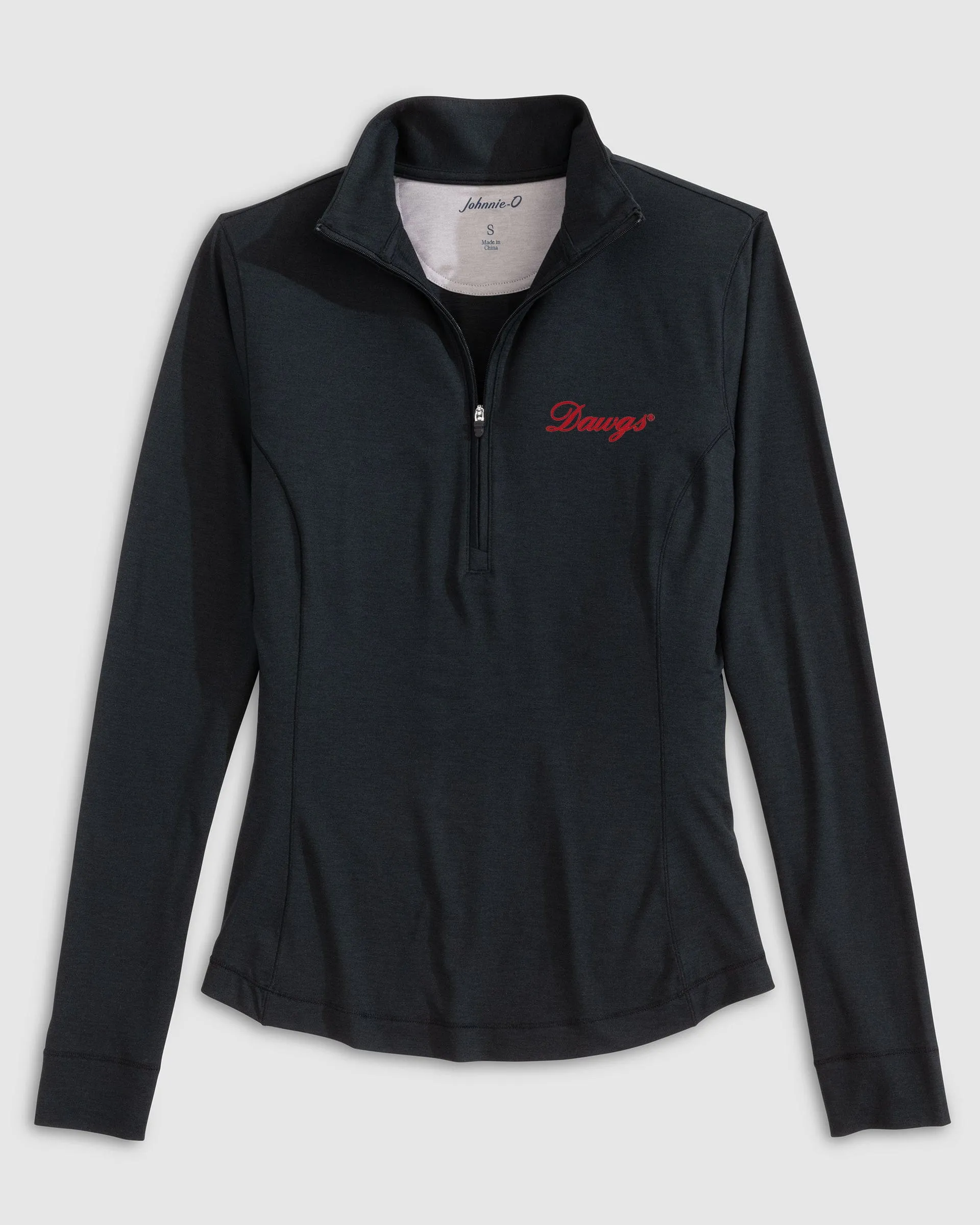 Women's Georgia Susie Performance 1/4 Zip - Script Logo sold by Johnnie-O product image thumbnail 4
