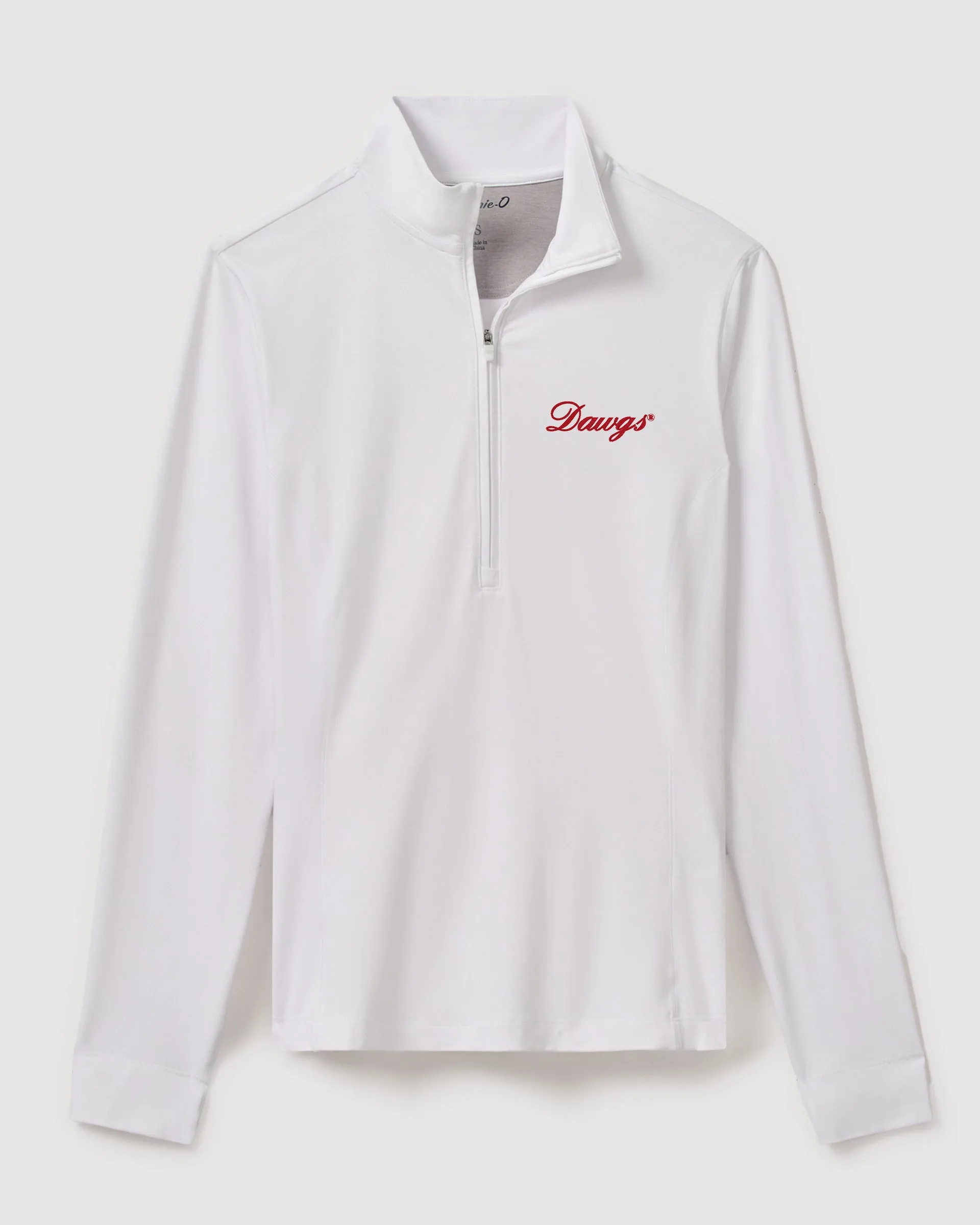 Women's Georgia Susie Performance 1/4 Zip - Script Logo sold by Johnnie-O product image thumbnail 2