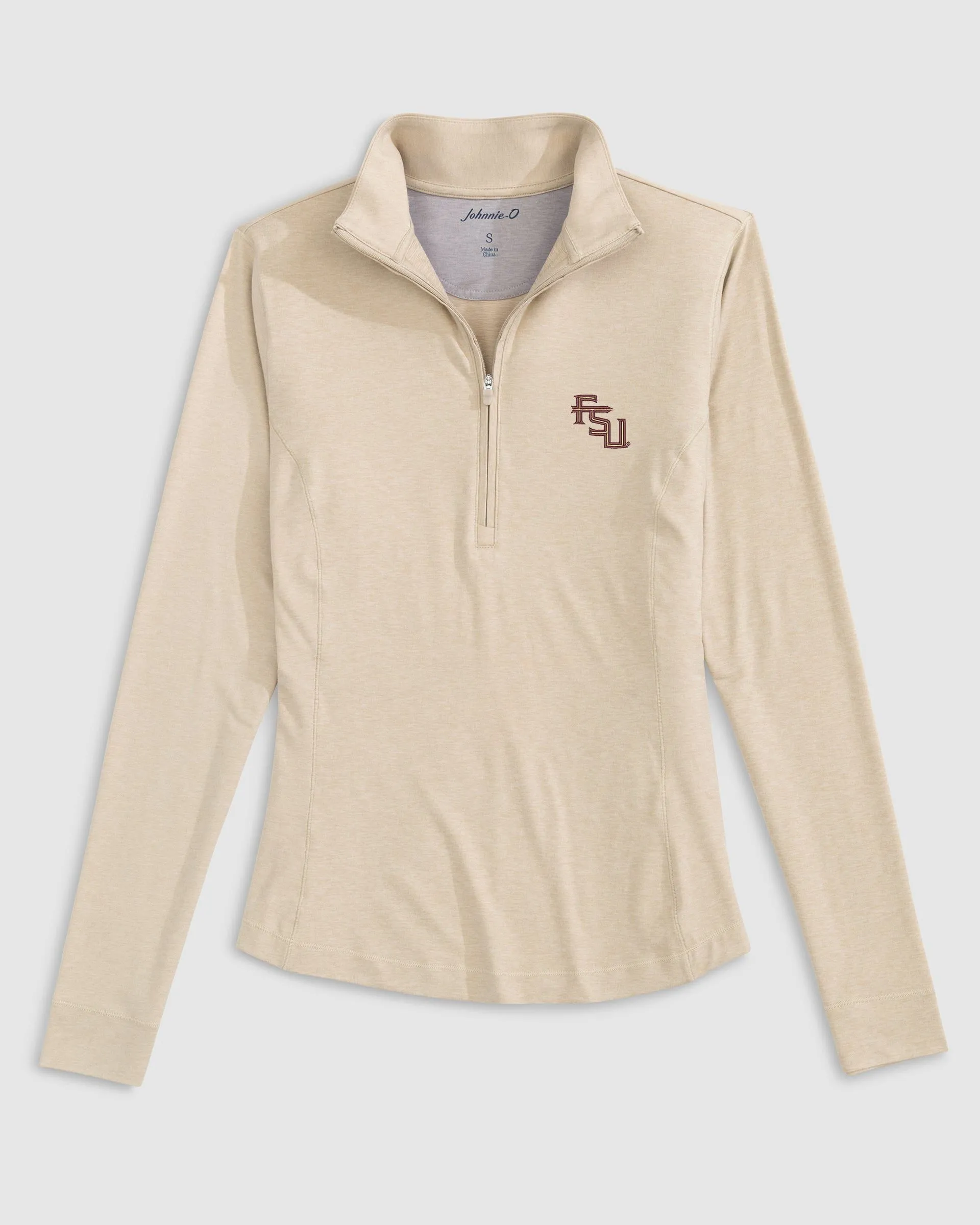 Women's Florida State Susie Performance 1/4 Zip - Stacked Logo sold by Johnnie-O product image thumbnail 2