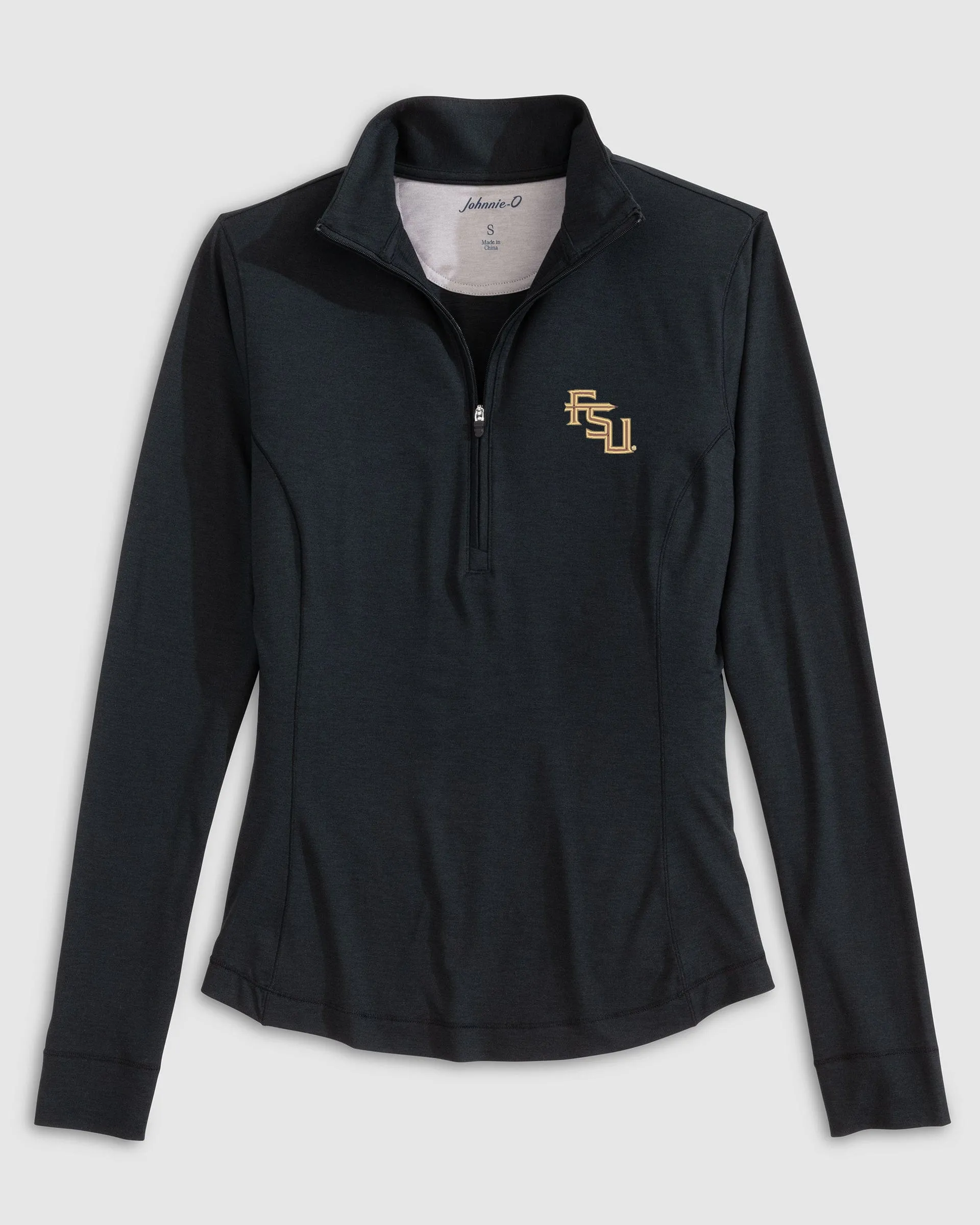 Women's Florida State Susie Performance 1/4 Zip - Stacked Logo sold by Johnnie-O product image thumbnail 4