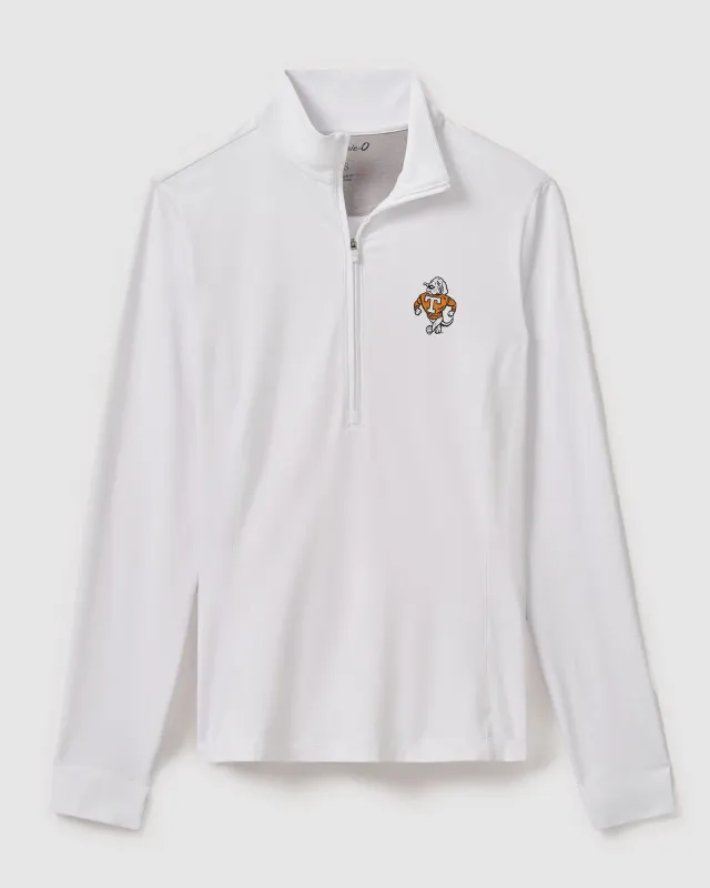 Women's Tennessee Susie Performance 1/4 Zip - Vault Logo sold by Johnnie-O