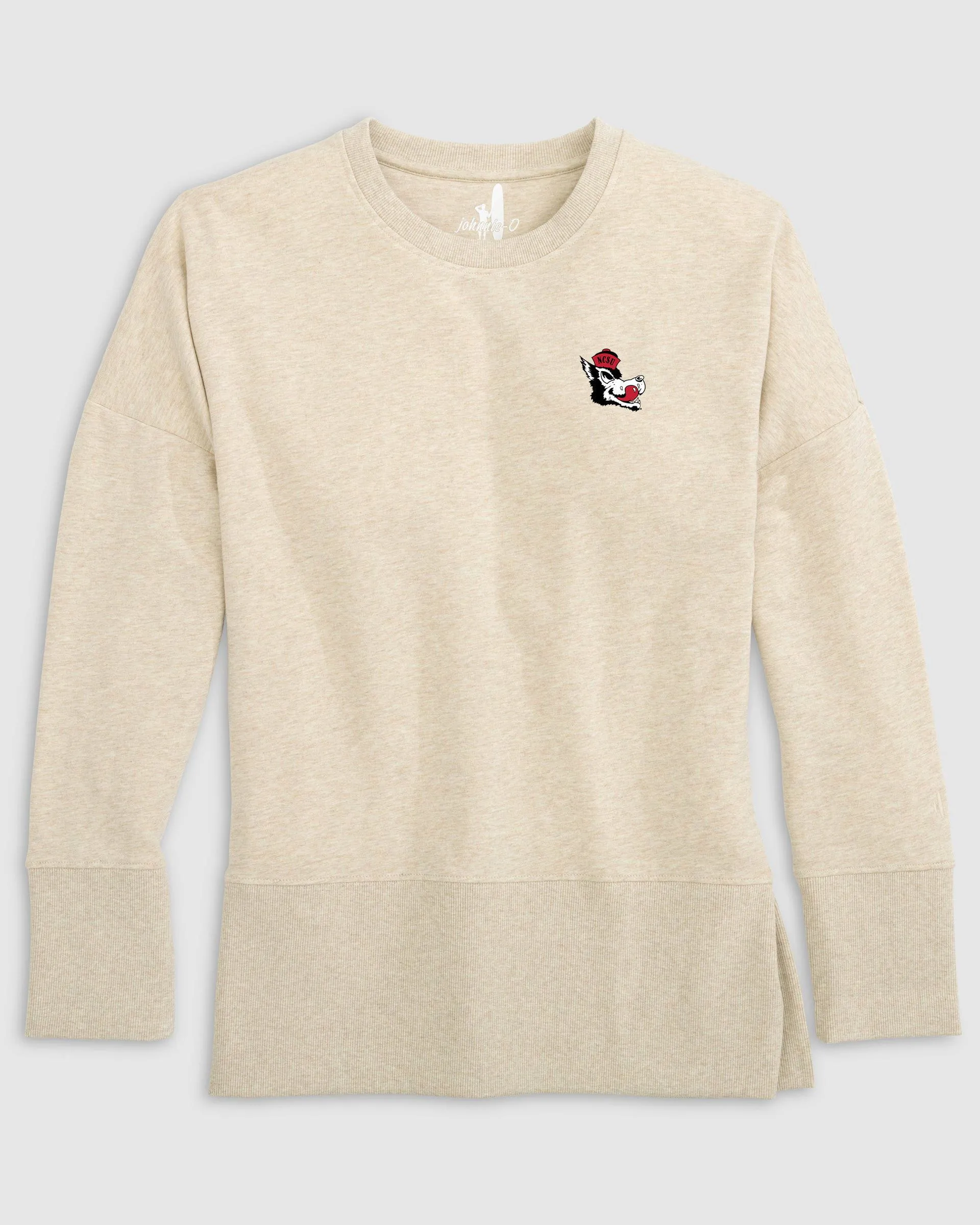 Women's NC State Brittany Crewneck Sweatshirt - Vault Logo sold by Johnnie-O product image thumbnail 2