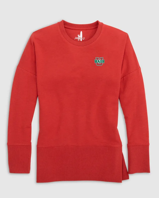 Women's Washington St. Louis Brittany Crewneck Sweatshirt sold by Johnnie-O