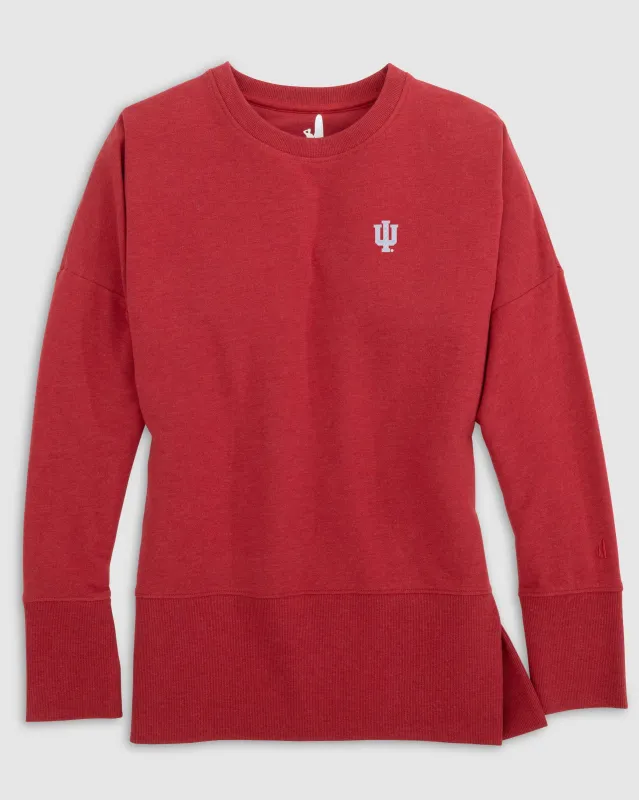 Women's Indiana Brittany Crewneck Sweatshirt sold by Johnnie-O