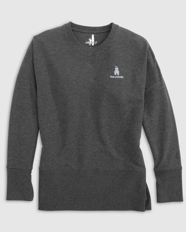 Women's The Citadel Brittany Crewneck Sweatshirt sold by Johnnie-O