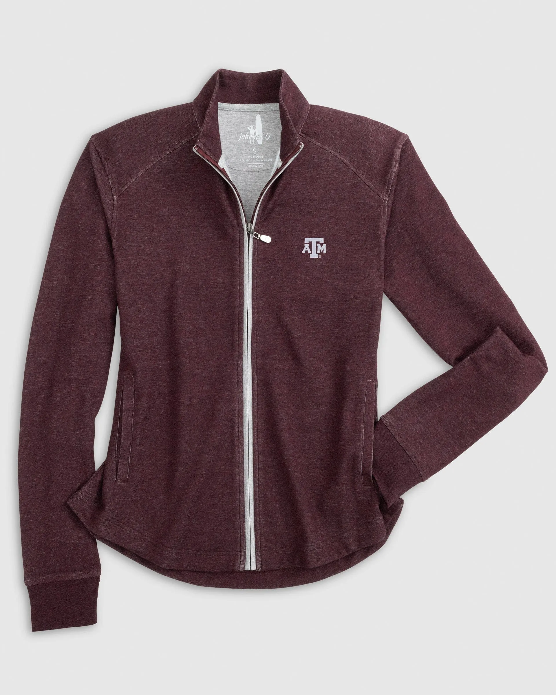Women's Texas A&M Tomi Full Zip Jacket sold by Johnnie-O product image thumbnail 3