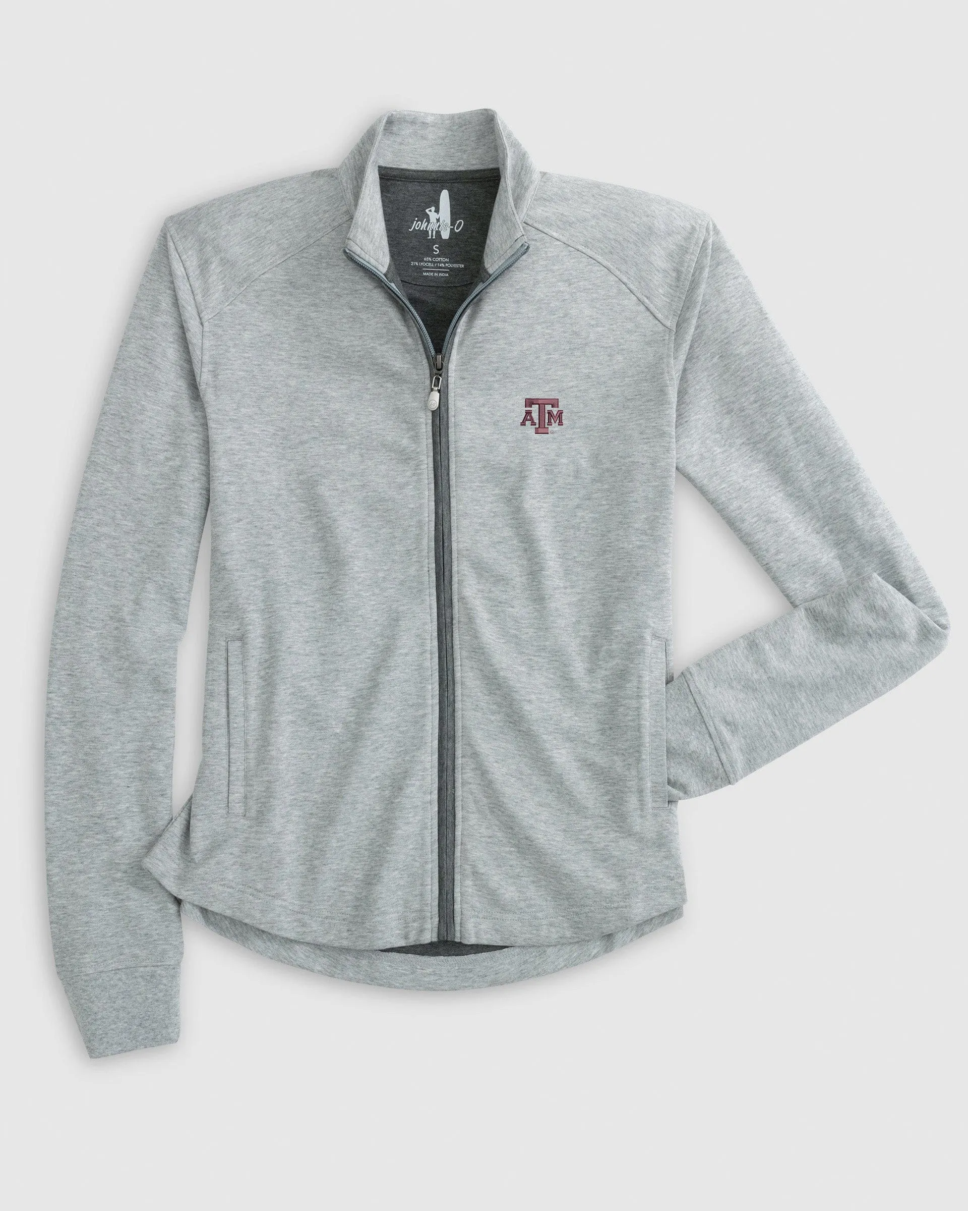 Women's Texas A&M Tomi Full Zip Jacket sold by Johnnie-O product image thumbnail 2
