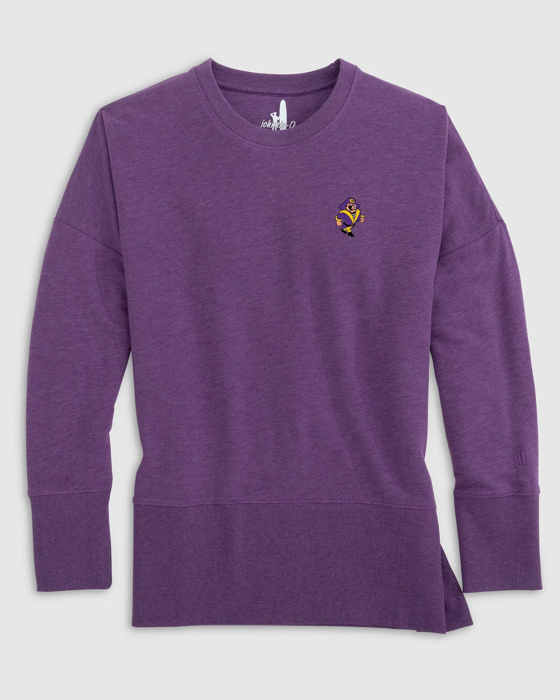 Women's East Carolina Brittany Crewneck Sweatshirt - Vault Logo sold by Johnnie-O product image thumbnail 3