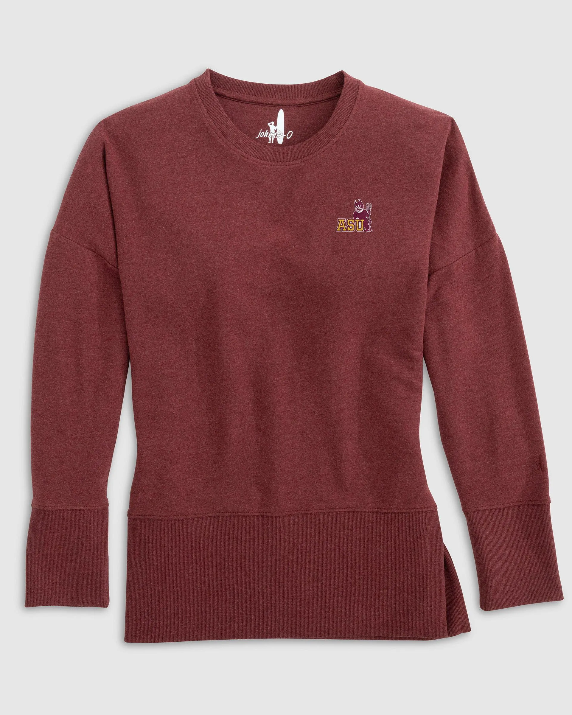 Women's Arizona State Brittany Crewneck Sweatshirt - Vault Logo sold by Johnnie-O product image thumbnail 2