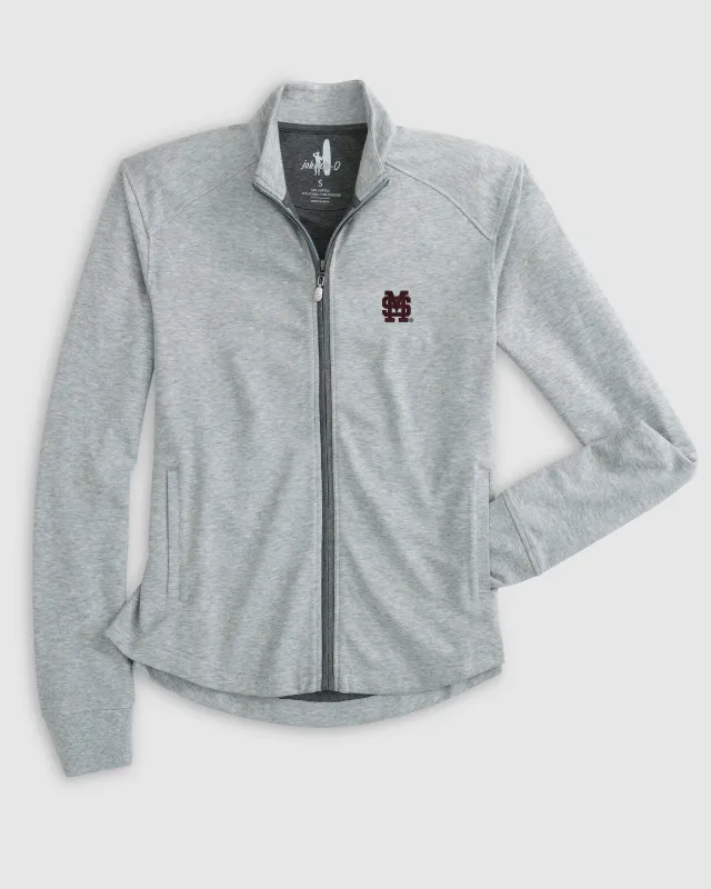 Women's Mississippi State Tomi Full Zip Jacket - Baseball Logo sold by Johnnie-O