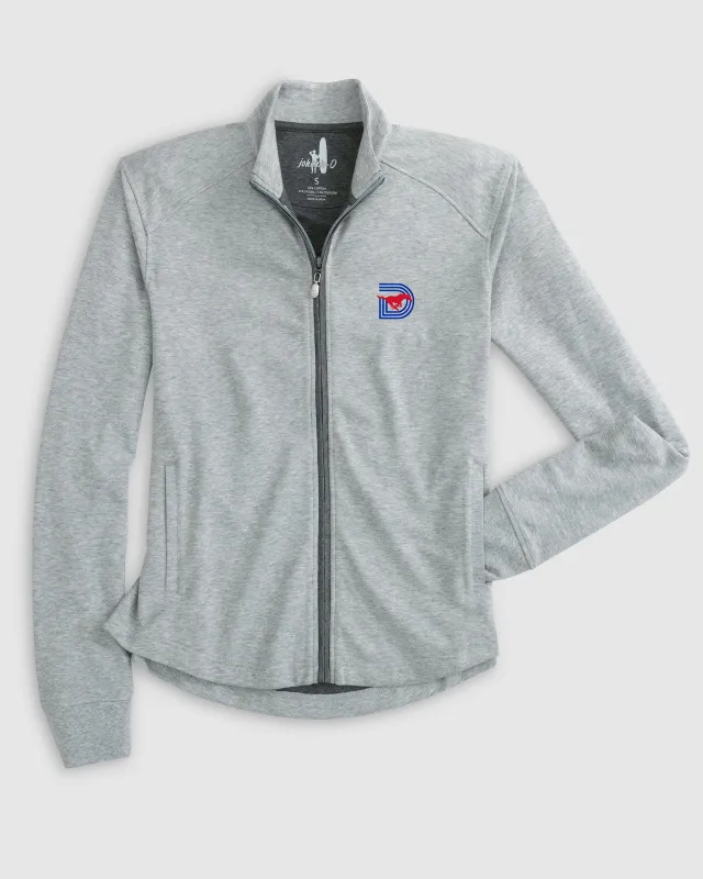 Women's Southern Methodist Tomi Full Zip Jacket - Triple D Logo sold by Johnnie-O