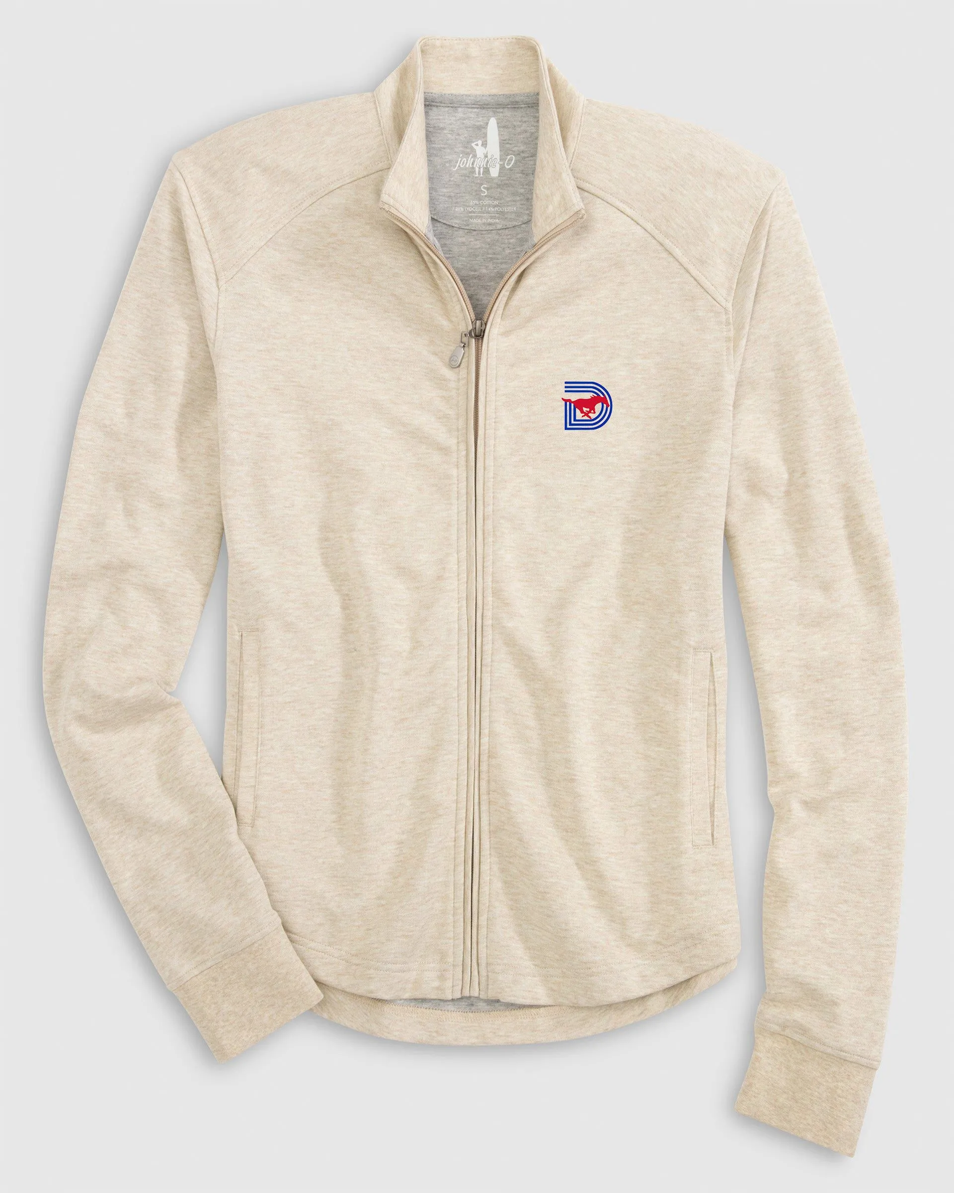 Women's Southern Methodist Tomi Full Zip Jacket - Triple D Logo sold by Johnnie-O product image thumbnail 2
