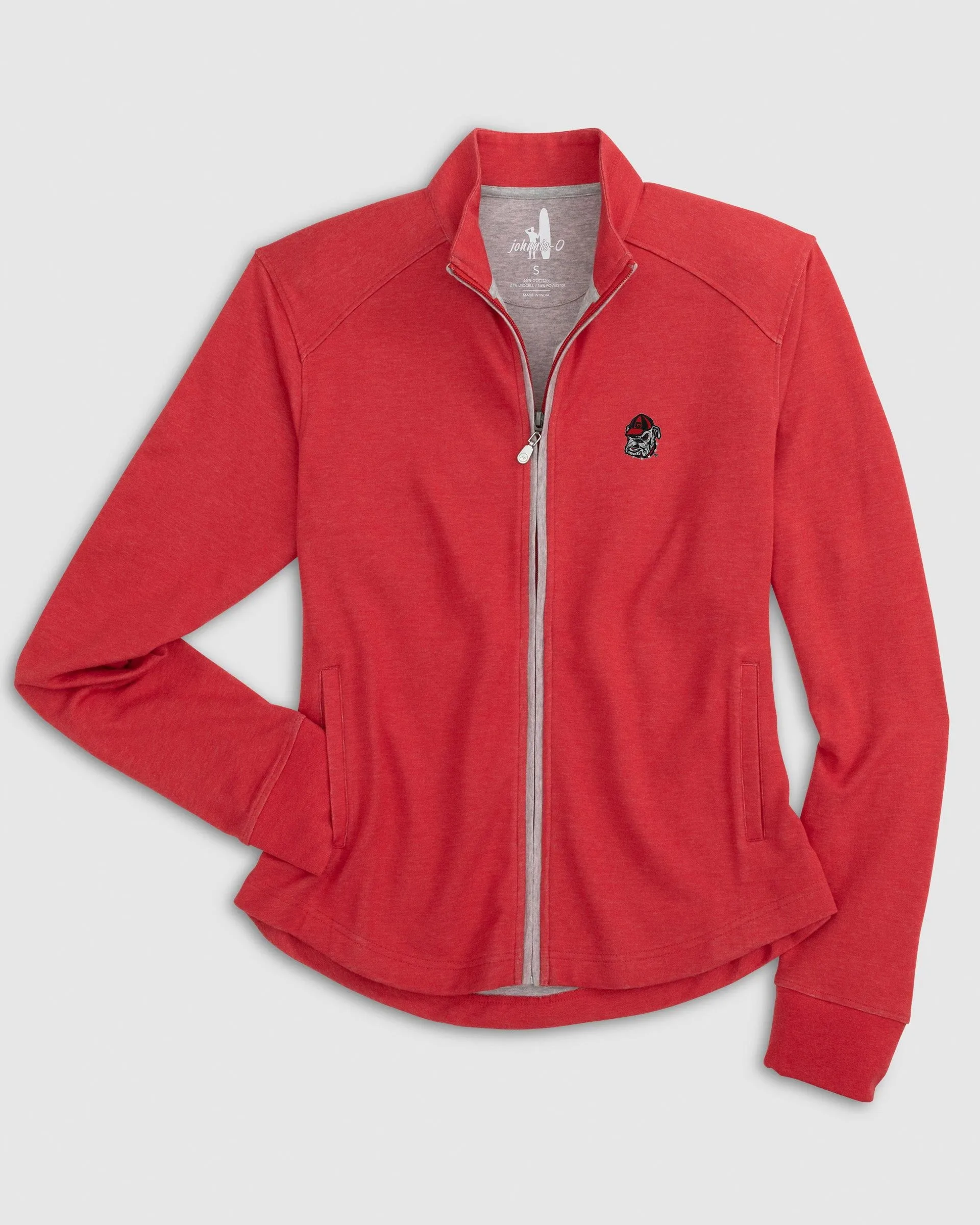 Women's Georgia Tomi Full Zip Jacket - Bulldog Head Logo sold by Johnnie-O product image thumbnail 3