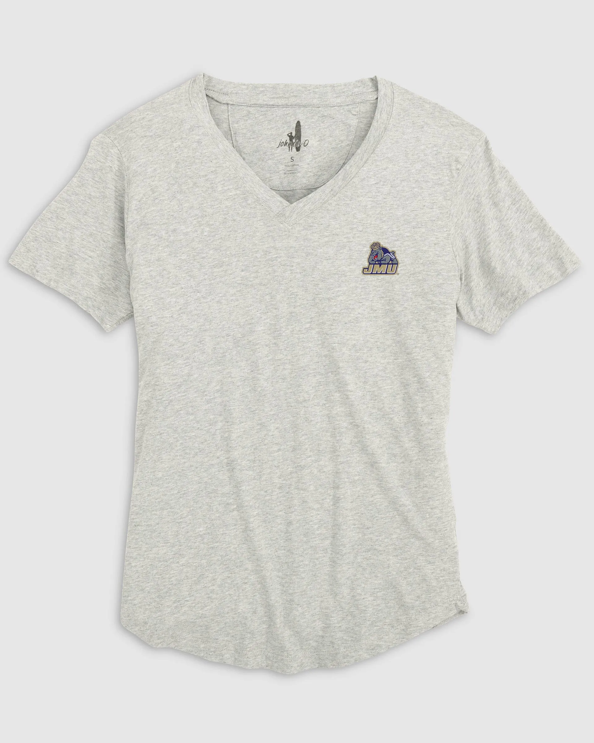 Women's James Madison Merediths V-Neck T-Shirt - Duke Dog Logo sold by Johnnie-O