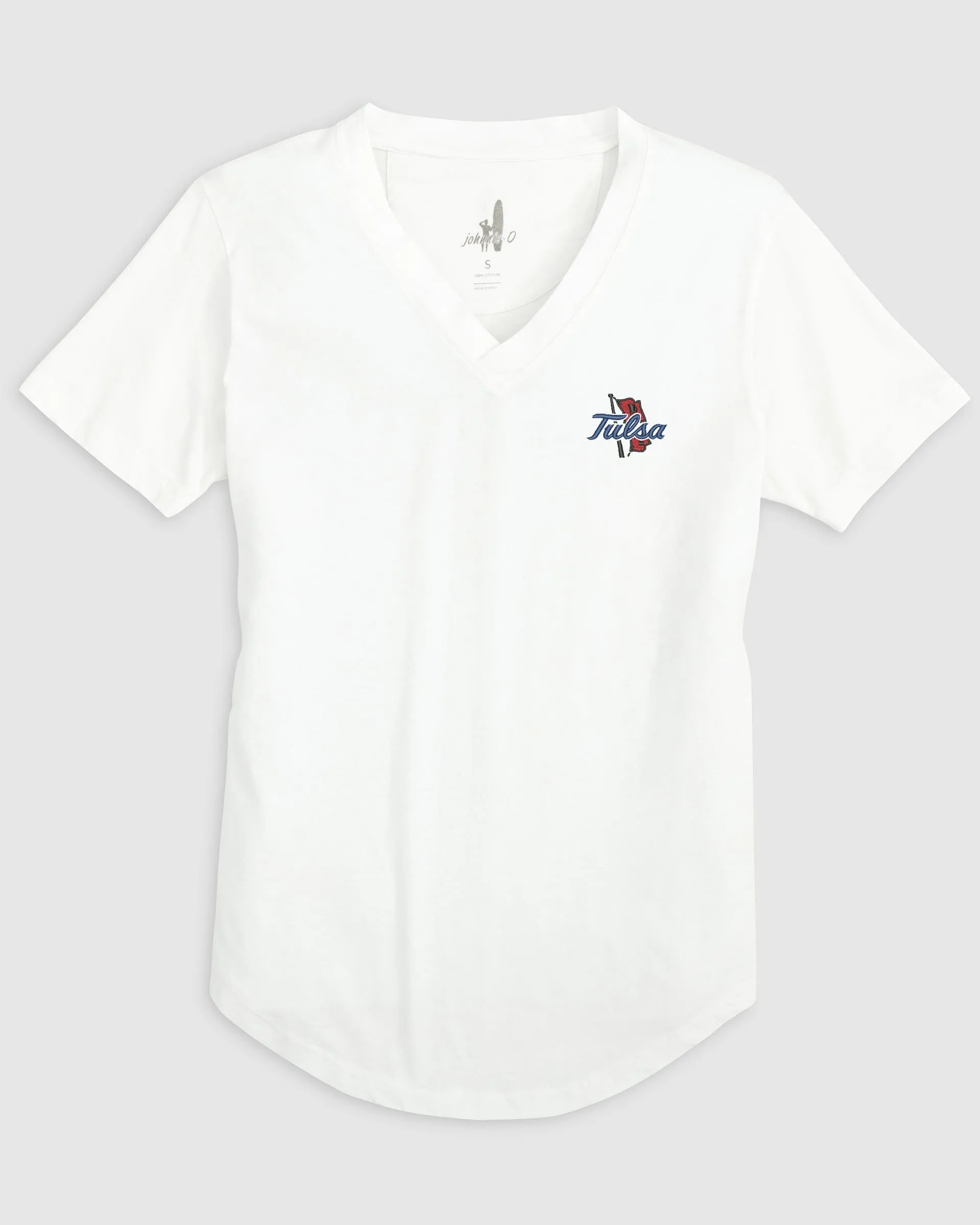 Women's Tulsa Merediths V-Neck T-Shirt sold by Johnnie-O