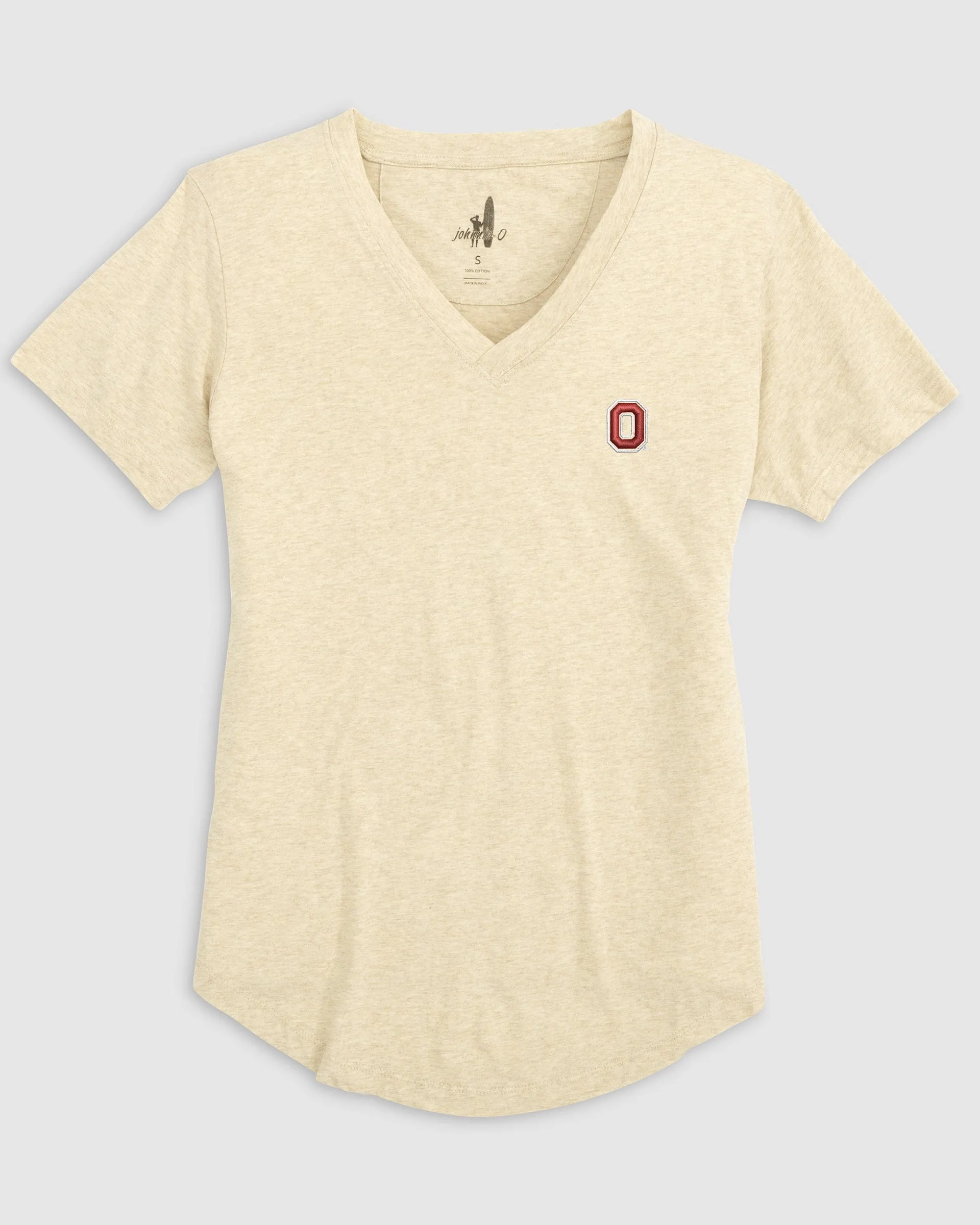 Women's Ohio Merediths V-Neck T-Shirt - O Logo sold by Johnnie-O product image thumbnail 3