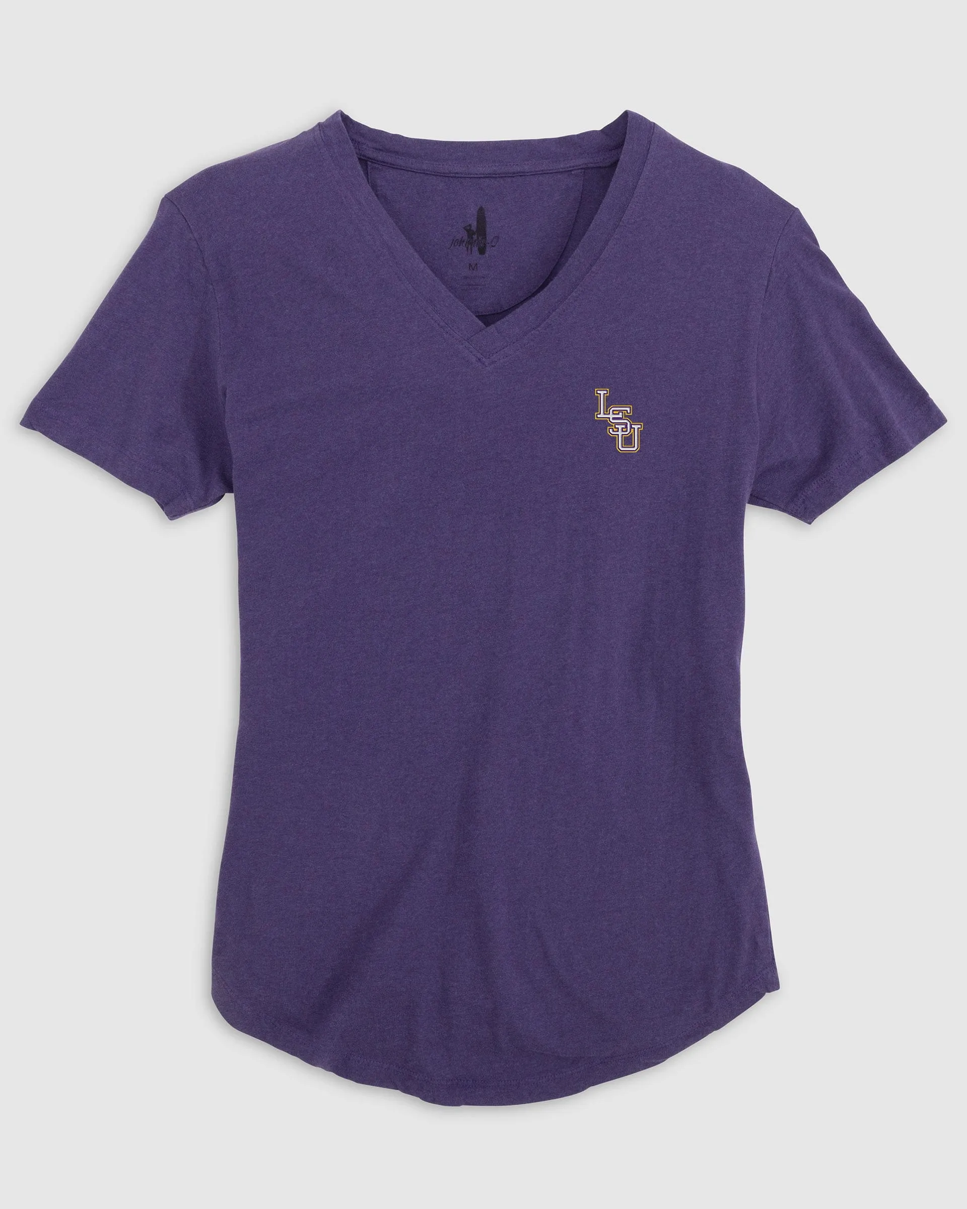 Women's Louisiana State Merediths V-Neck T-Shirt - Baseball Logo sold by Johnnie-O product image thumbnail 3