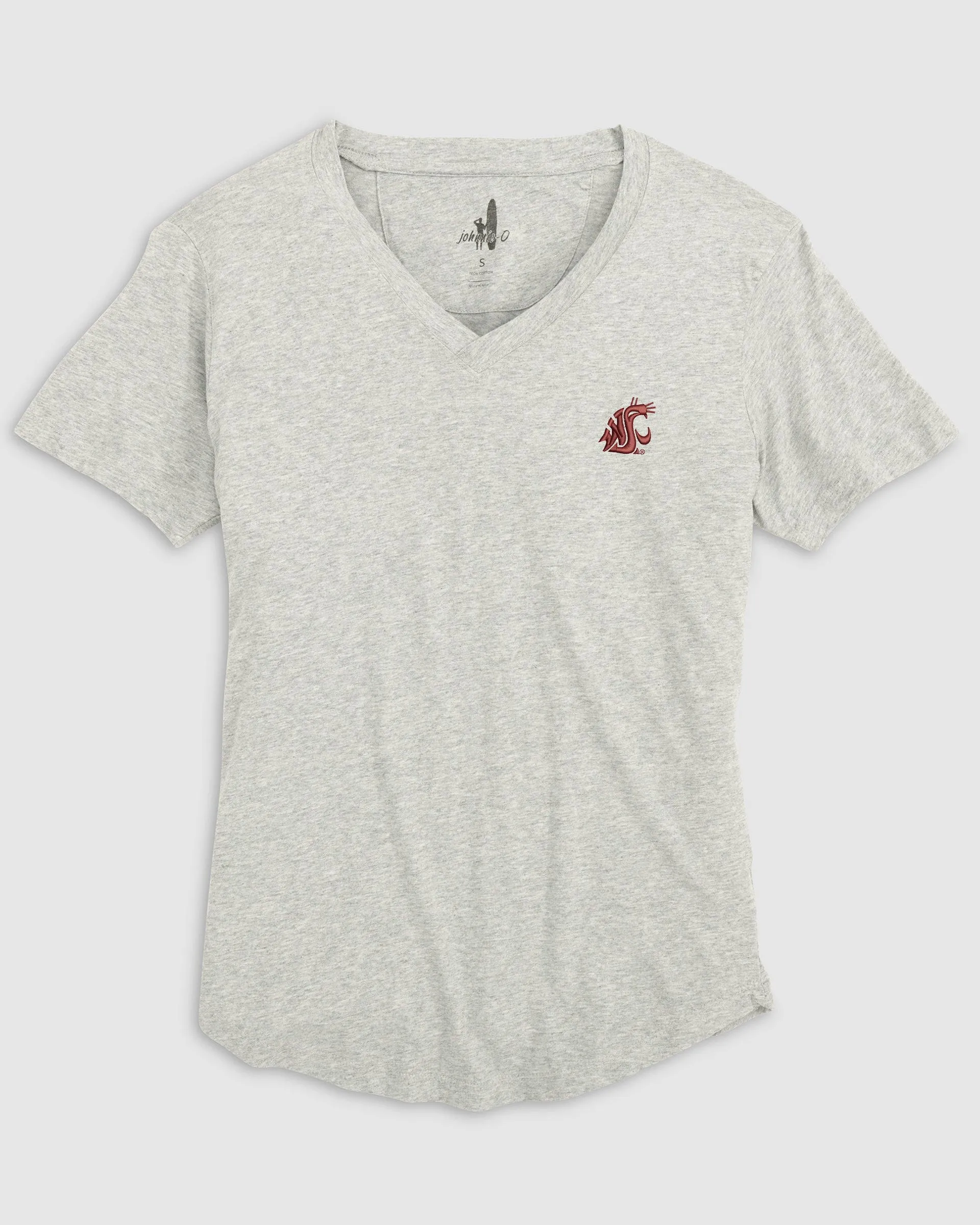 Women's Washington State Merediths V-Neck T-Shirt sold by Johnnie-O product image thumbnail 3