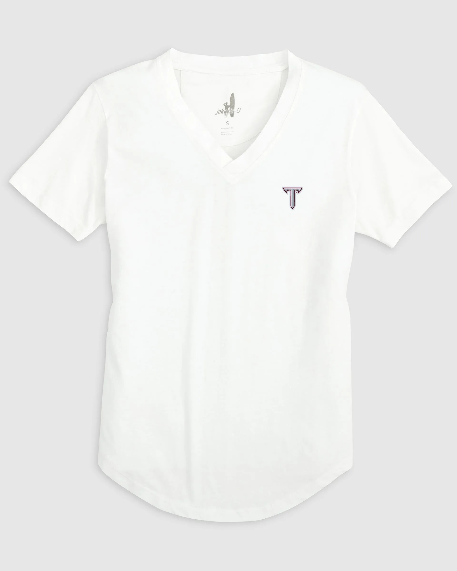 Women's Troy Merediths V-Neck T-Shirt sold by Johnnie-O