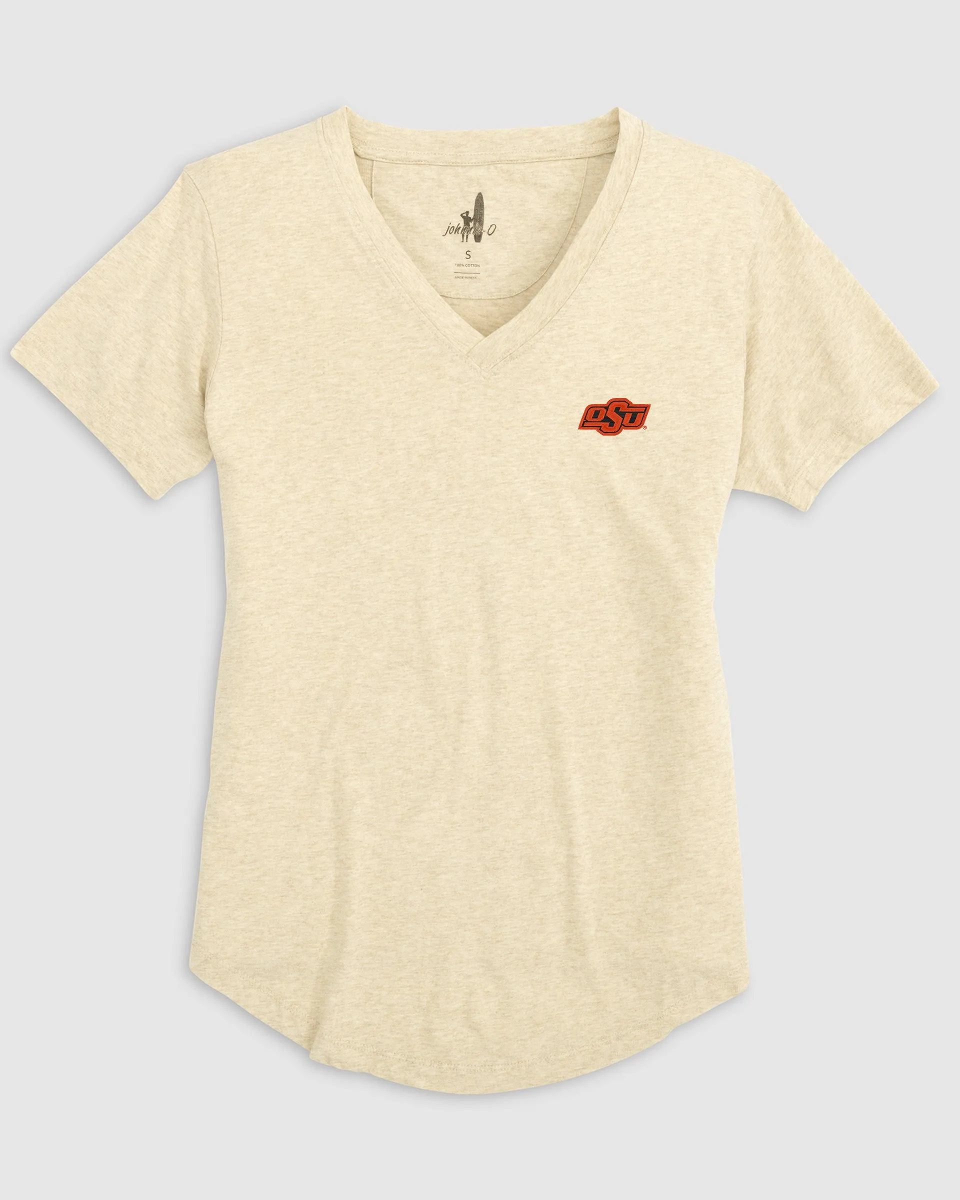 Women's Oklahoma State Merediths V-Neck T-Shirt sold by Johnnie-O product image thumbnail 2