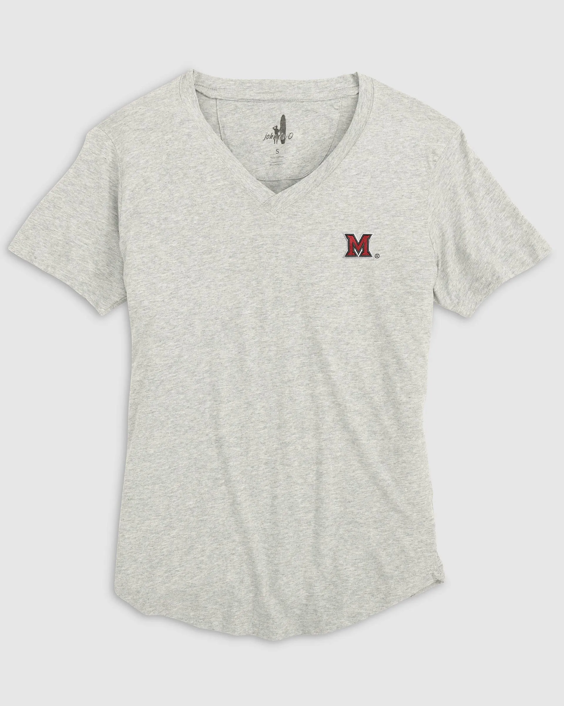 Women's Miami Ohio Merediths V-Neck T-Shirt sold by Johnnie-O product image thumbnail 4