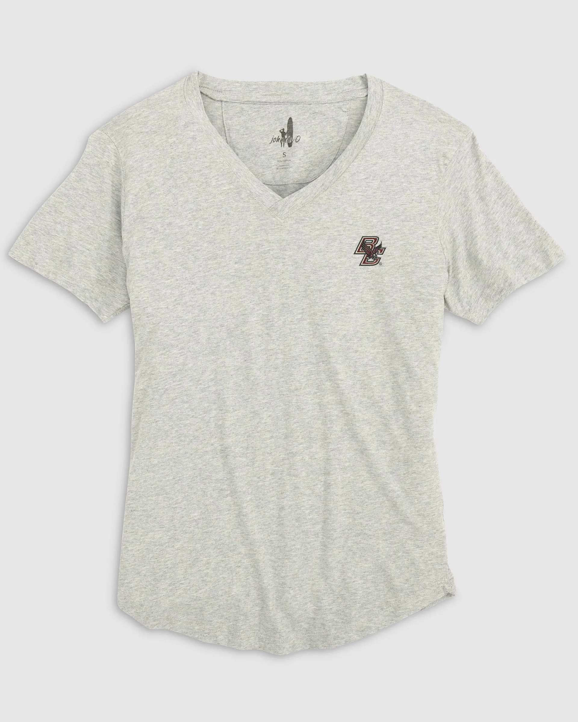 Women's Boston College Merediths V-Neck T-Shirt sold by Johnnie-O product image thumbnail 4