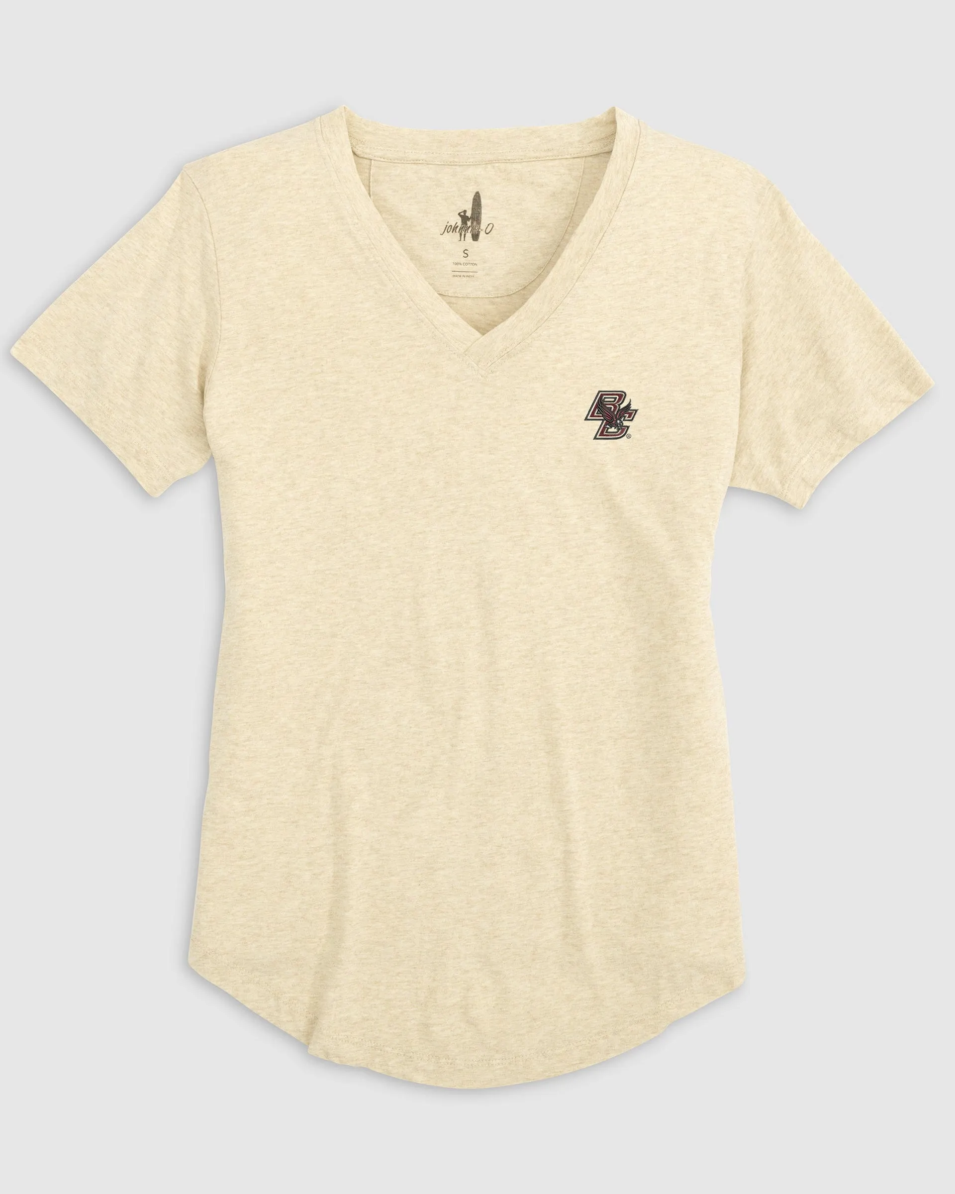 Women's Boston College Merediths V-Neck T-Shirt sold by Johnnie-O product image thumbnail 2
