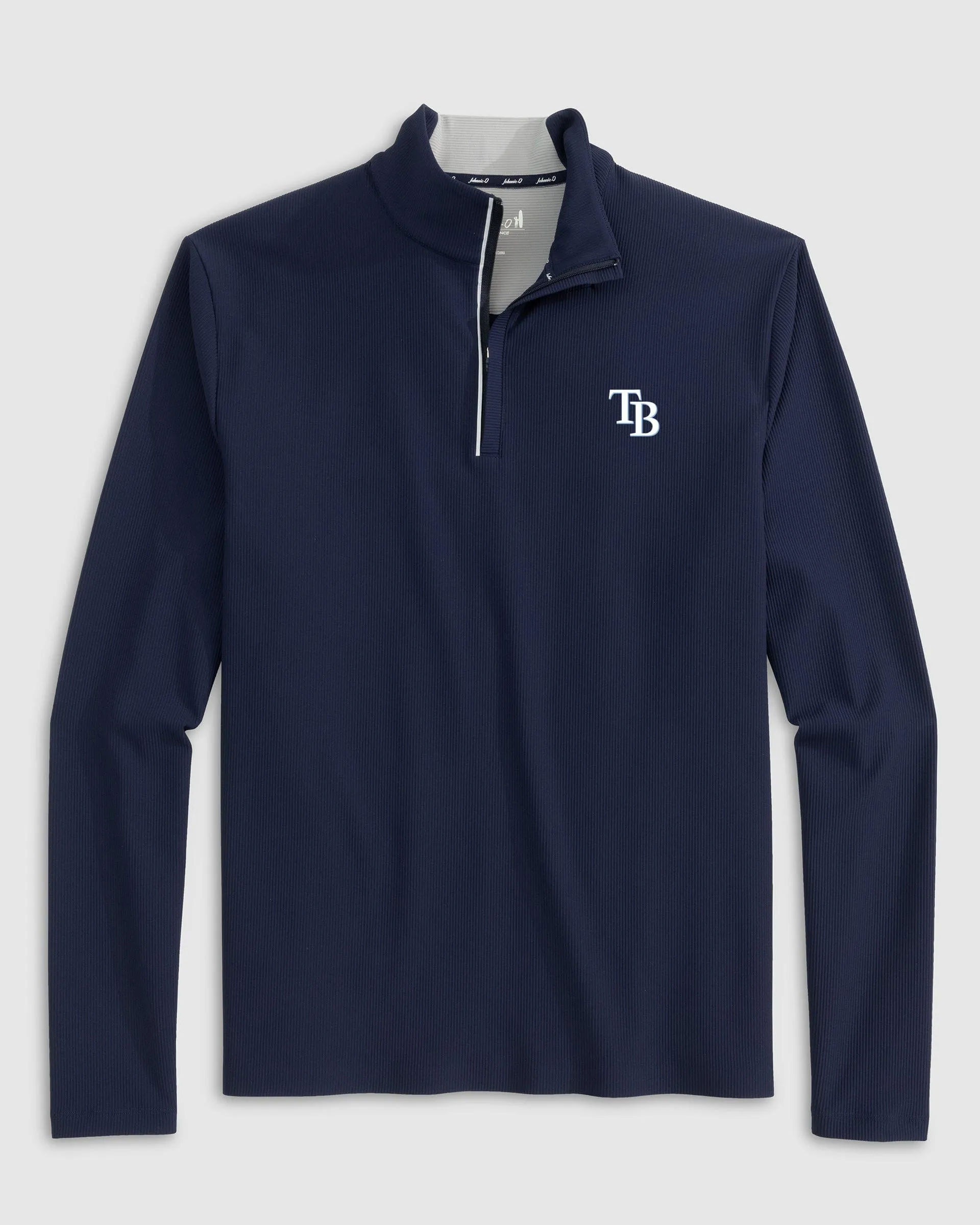 Tampa Bay Rays Hoppin Performance 1/4 Zip sold by Johnnie-O