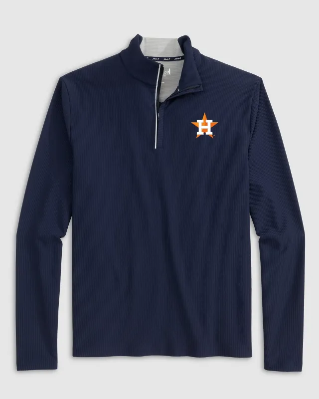 Houston Astros Hoppin Performance 1/4 Zip sold by Johnnie-O