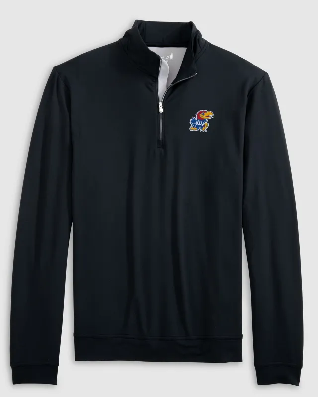 Kansas Motion Performance 1/4 Zip sold by Johnnie-O