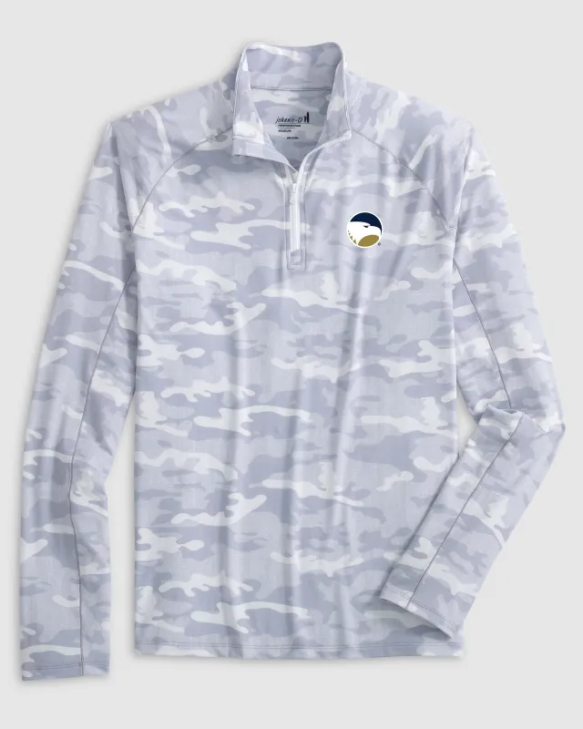 Georgia Southern Patton Performance Camo 1/4 Zip made by Johnnie-O