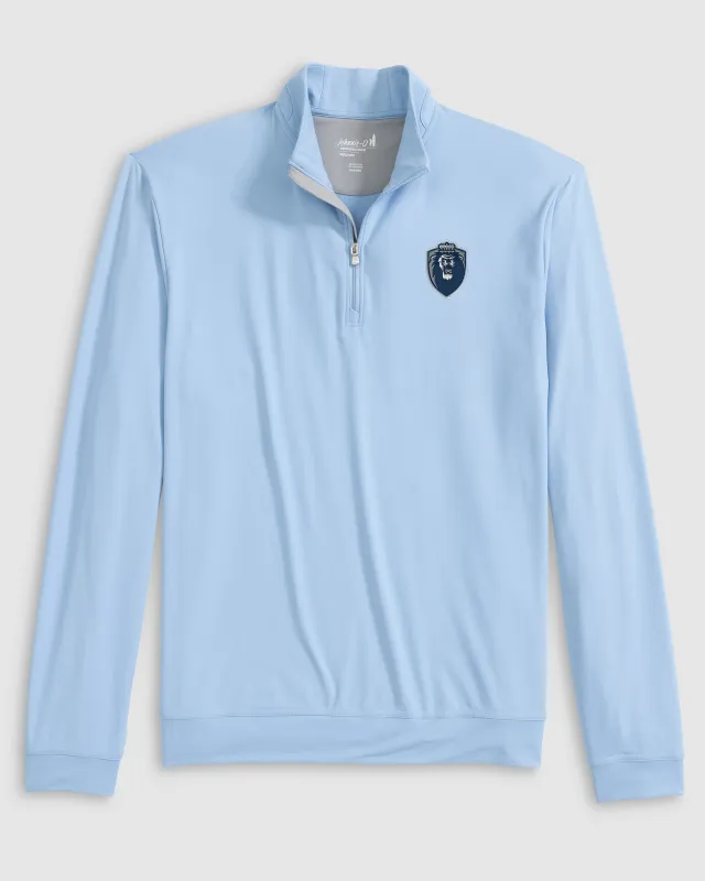 Old Dominion Motion Performance 1/4 Zip - Big Blue Logo sold by Johnnie-O