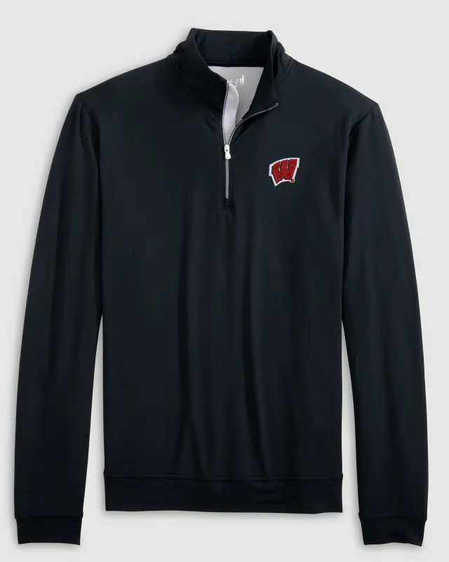 Wisconsin Motion Performance 1/4 Zip sold by Johnnie-O