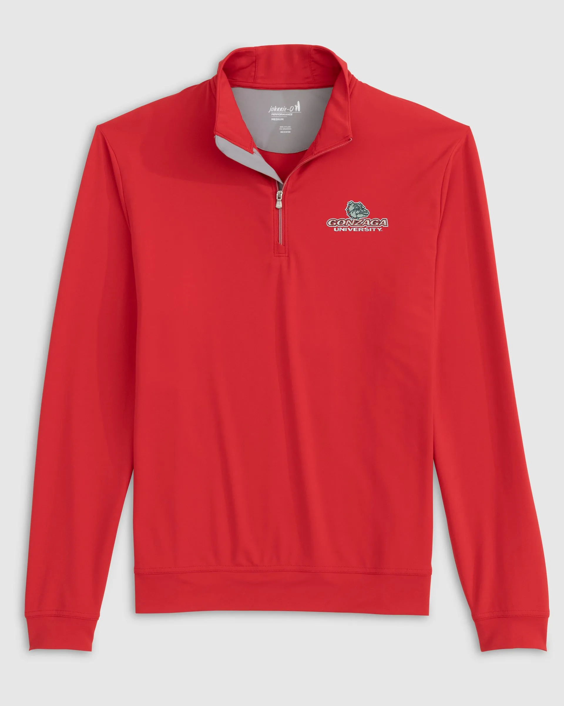 Gonzaga Motion Performance 1/4 Zip - Script Logo sold by Johnnie-O product image thumbnail 3
