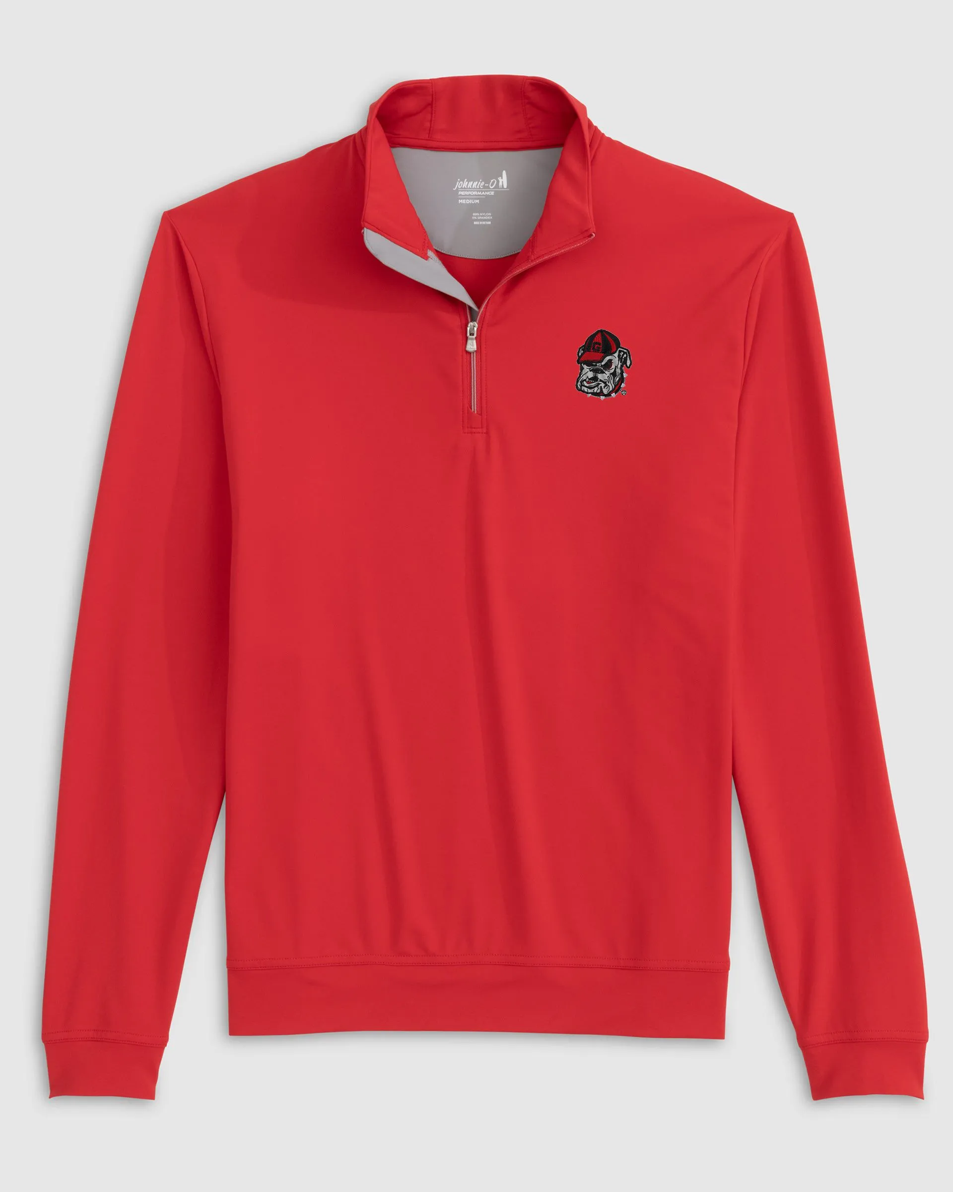Georgia Motion Performance 1/4 Zip - Bulldog Head Logo sold by Johnnie-O product image thumbnail 2