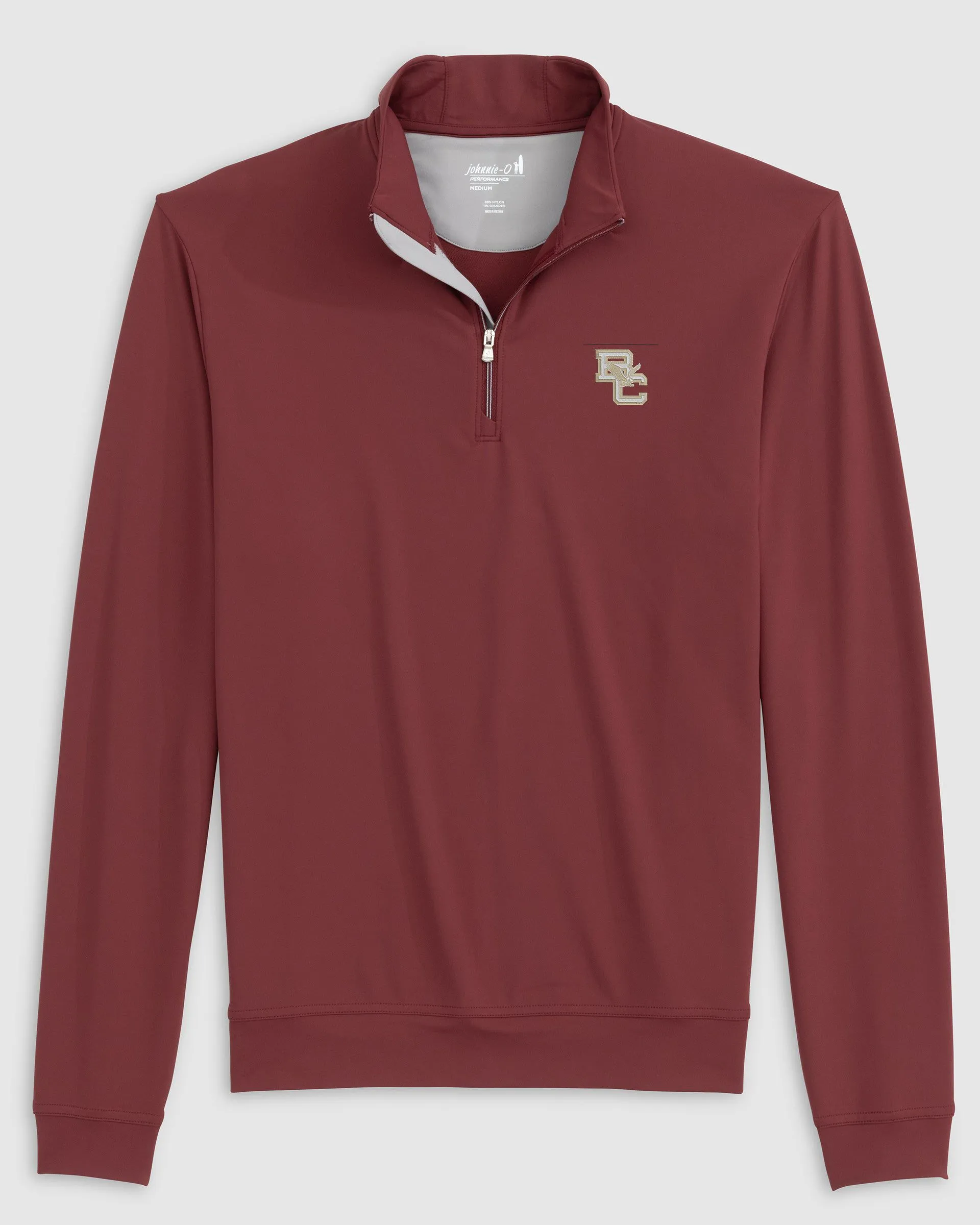 Boston College Motion Performance 1/4 Zip - Heritage Logo sold by Johnnie-O product image thumbnail 2