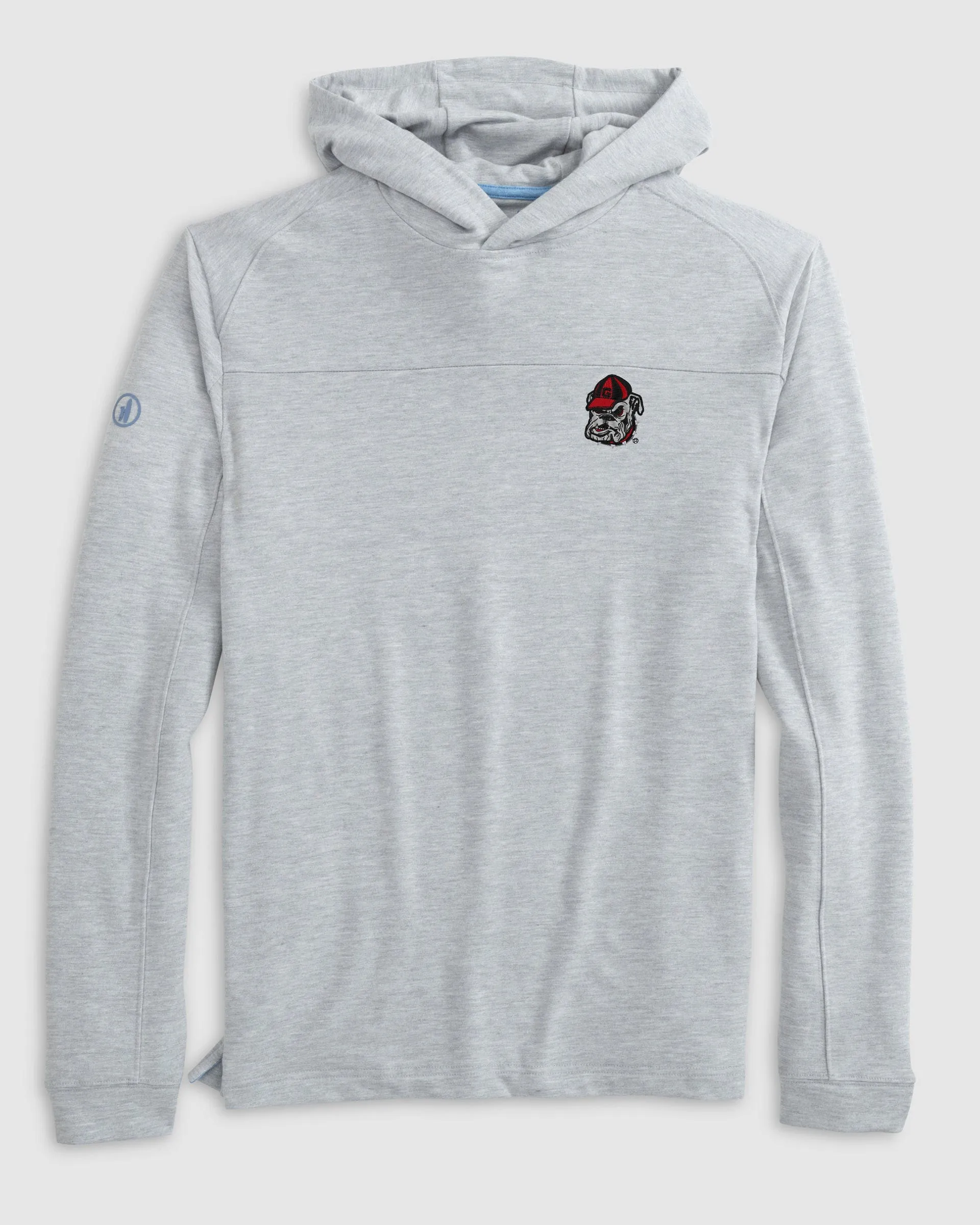 Georgia Remmy Lightweight Performance Hoodie - Bulldog Head Logo sold by Johnnie-O product image thumbnail 2