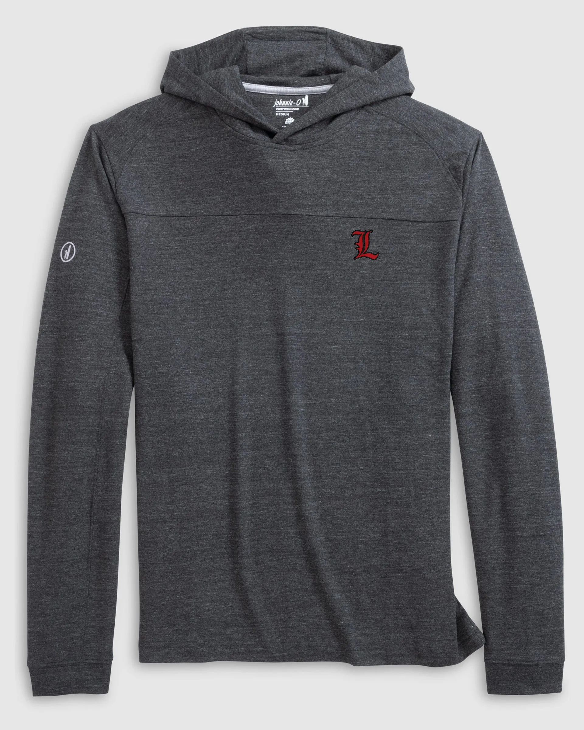Louisville Remmy Lightweight Performance Hoodie - L Logo sold by Johnnie-O