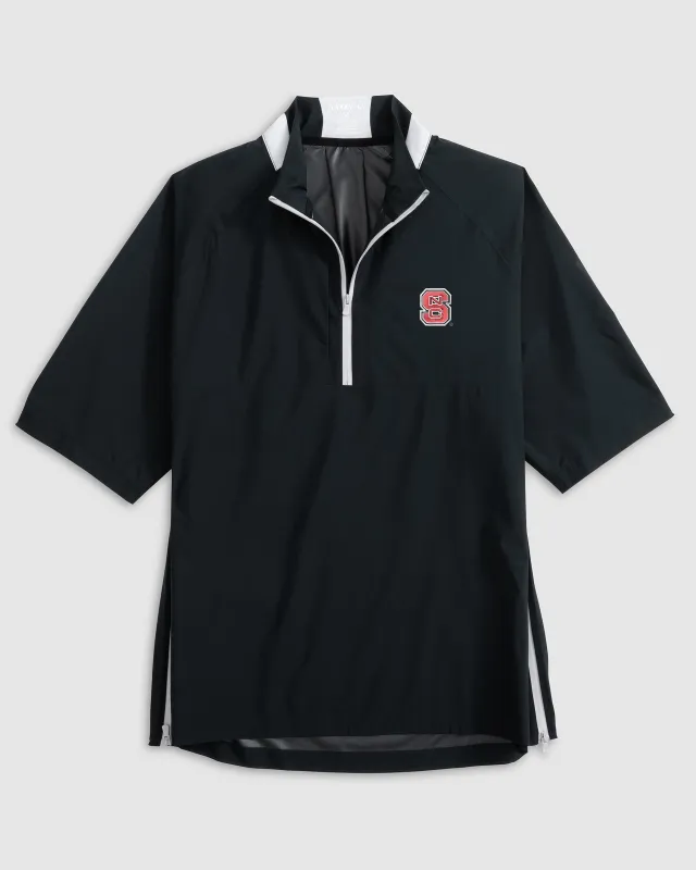 NC State Stealth Stowable Packable Rain Jacket sold by Johnnie-O