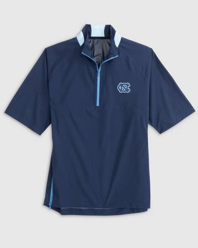 University of North Carolina Stealth Stowable Packable Rain Jacket sold by Johnnie-O