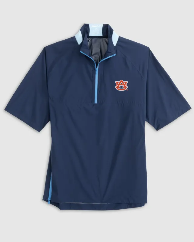 Auburn Stealth Stowable Packable Rain Jacket sold by Johnnie-O
