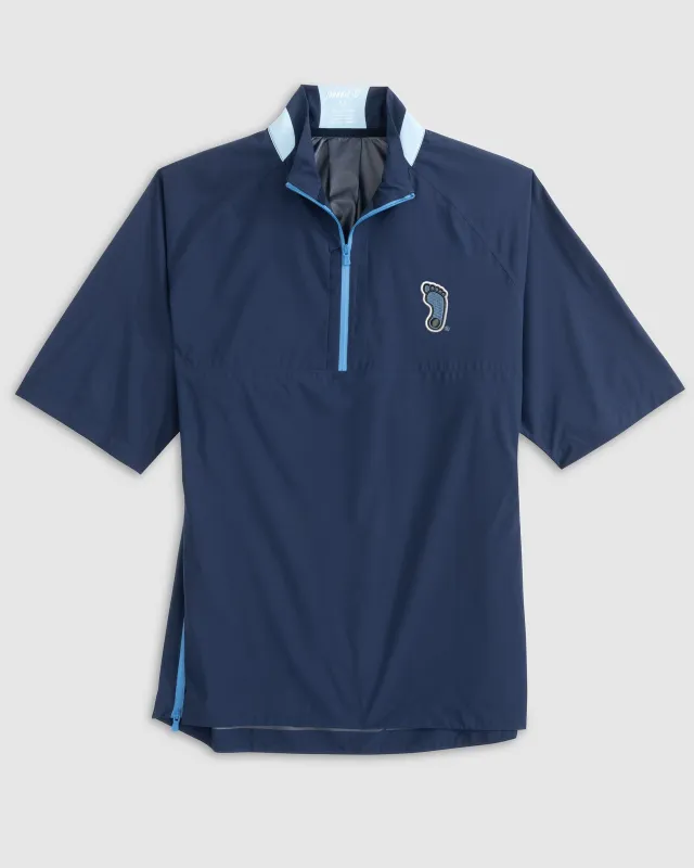 University of North Carolina Stealth Stowable Packable Rain Jacket - Tar Heel Logo sold by Johnnie-O