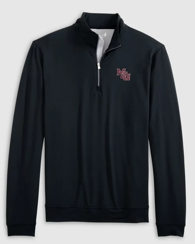 Mississippi State Motion Performance 1/4 Zip - Vault Logo sold by Johnnie-O