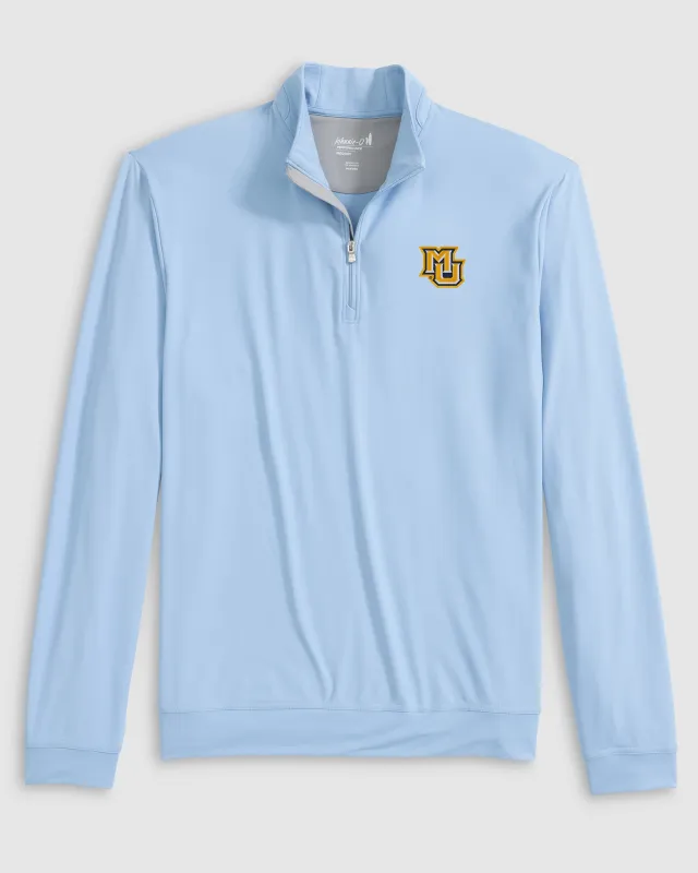 Marquette University Motion Performance 1/4 Zip made by Johnnie-O