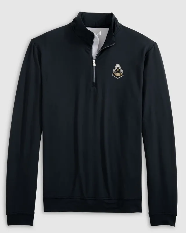 Purdue Motion Performance 1/4 Zip - Boilermaker Logo sold by Johnnie-O