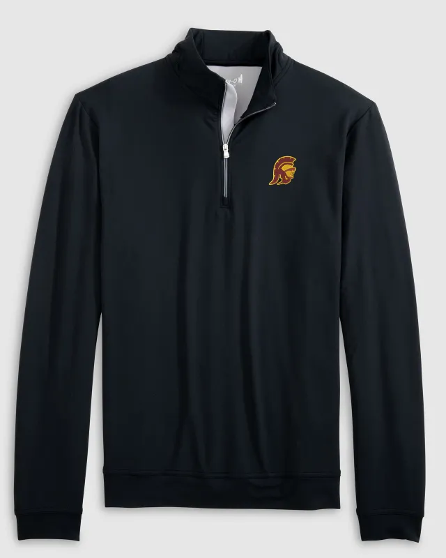 Southern California Motion Performance 1/4 Zip - Trojan Logo made by Johnnie-O